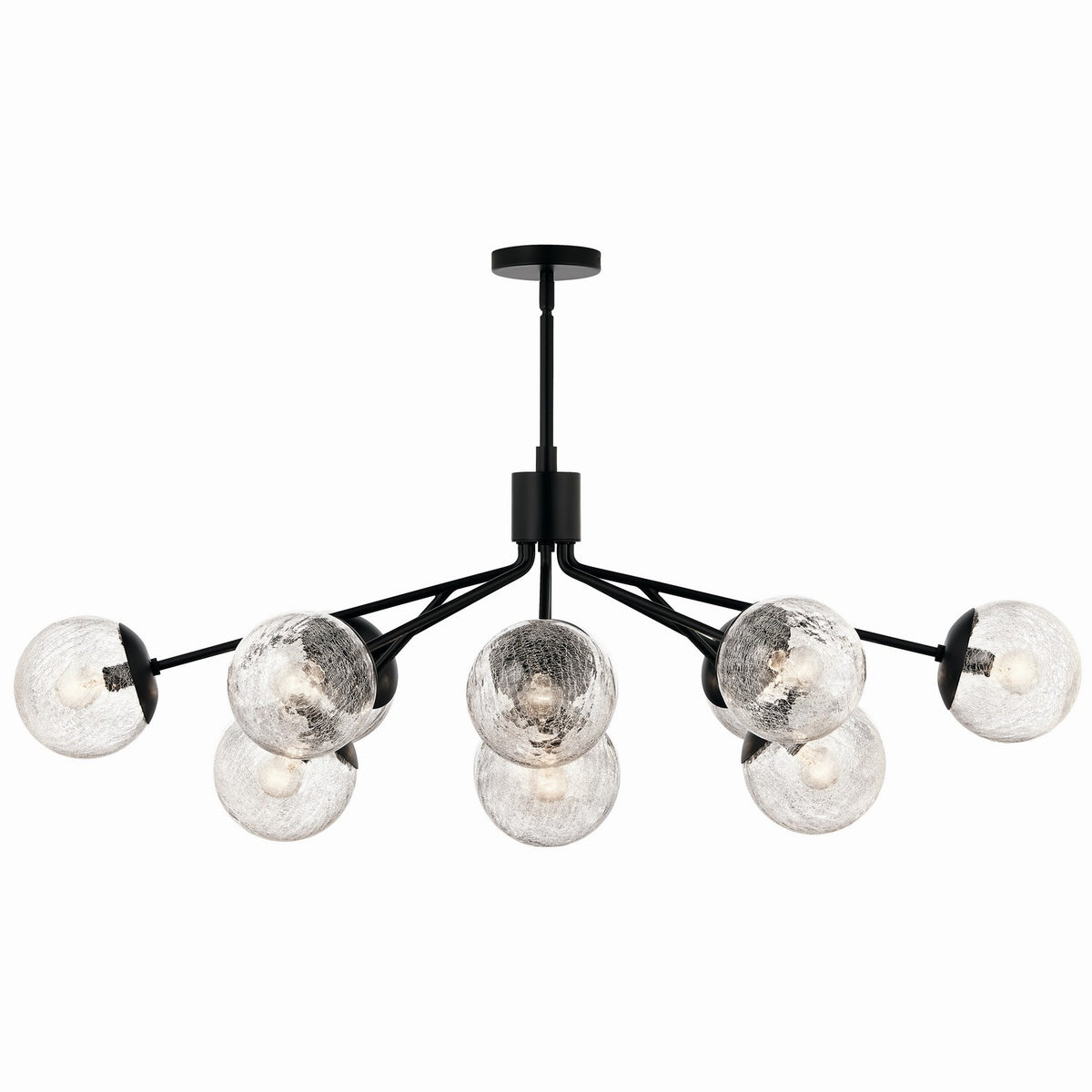 Lustre linéaire convertible 12 lumières | Silvarious