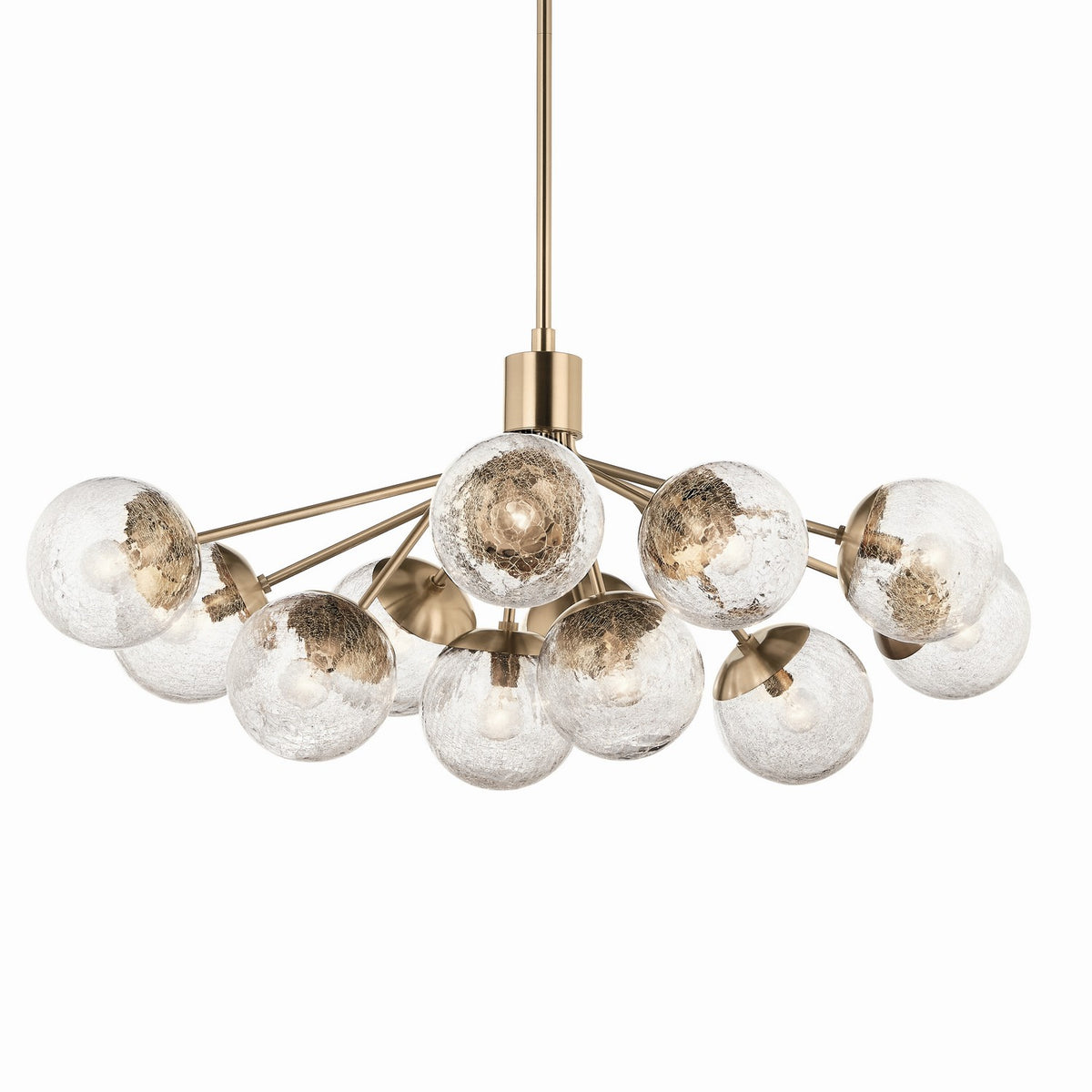 Lustre linéaire convertible 12 lumières | Silvarious