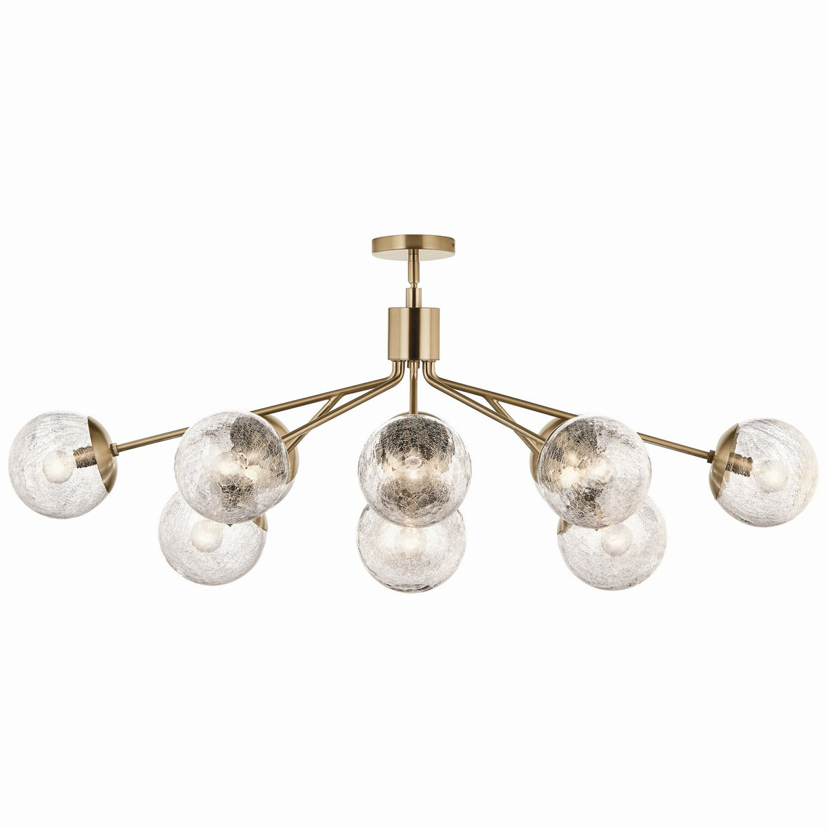 Lustre linéaire convertible 12 lumières | Silvarious