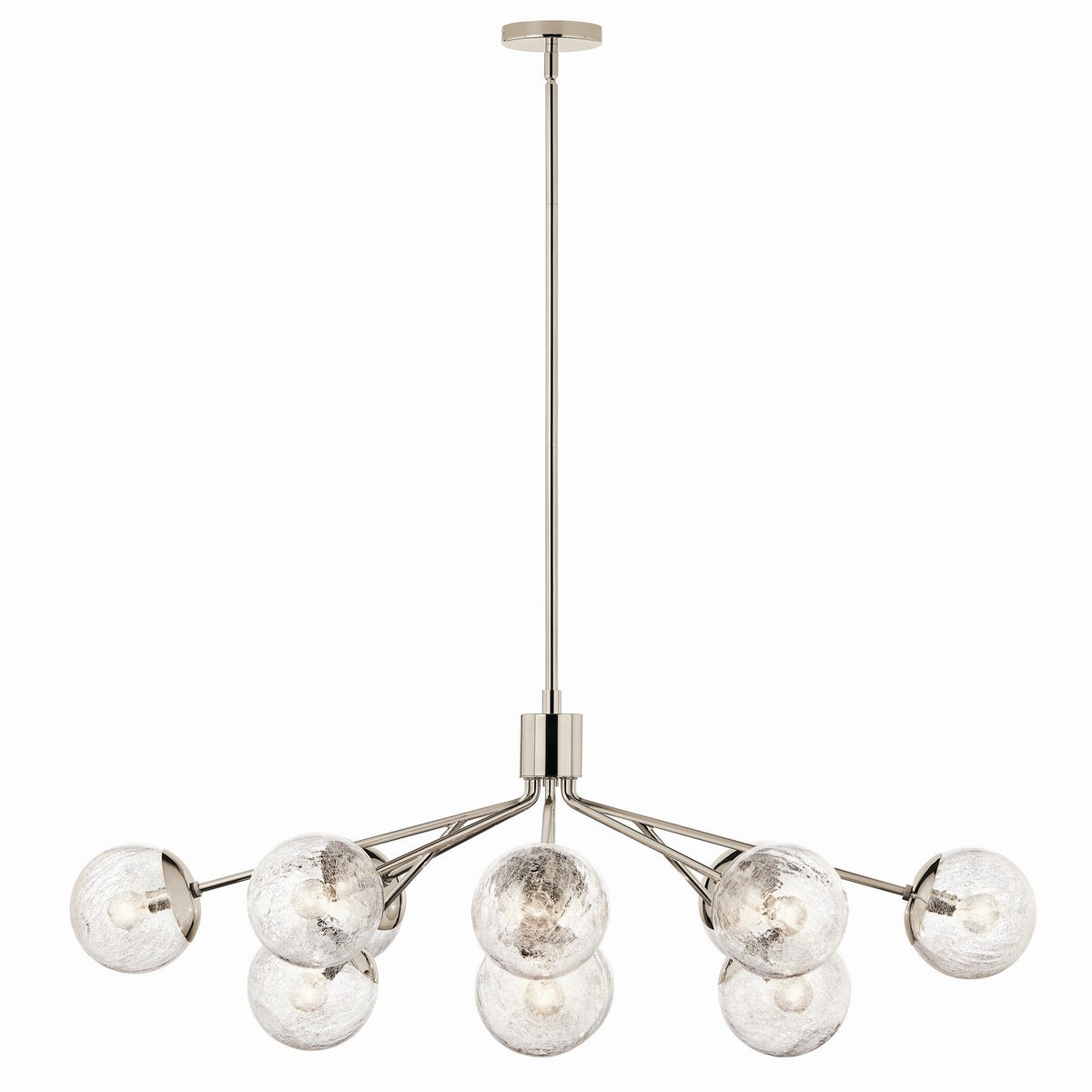 Lustre linéaire convertible 12 lumières | Silvarious