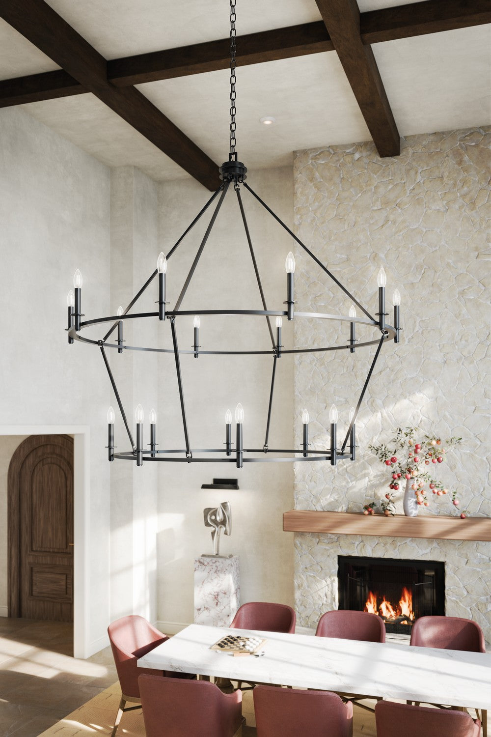 Lustre 18 lumières | Carrick