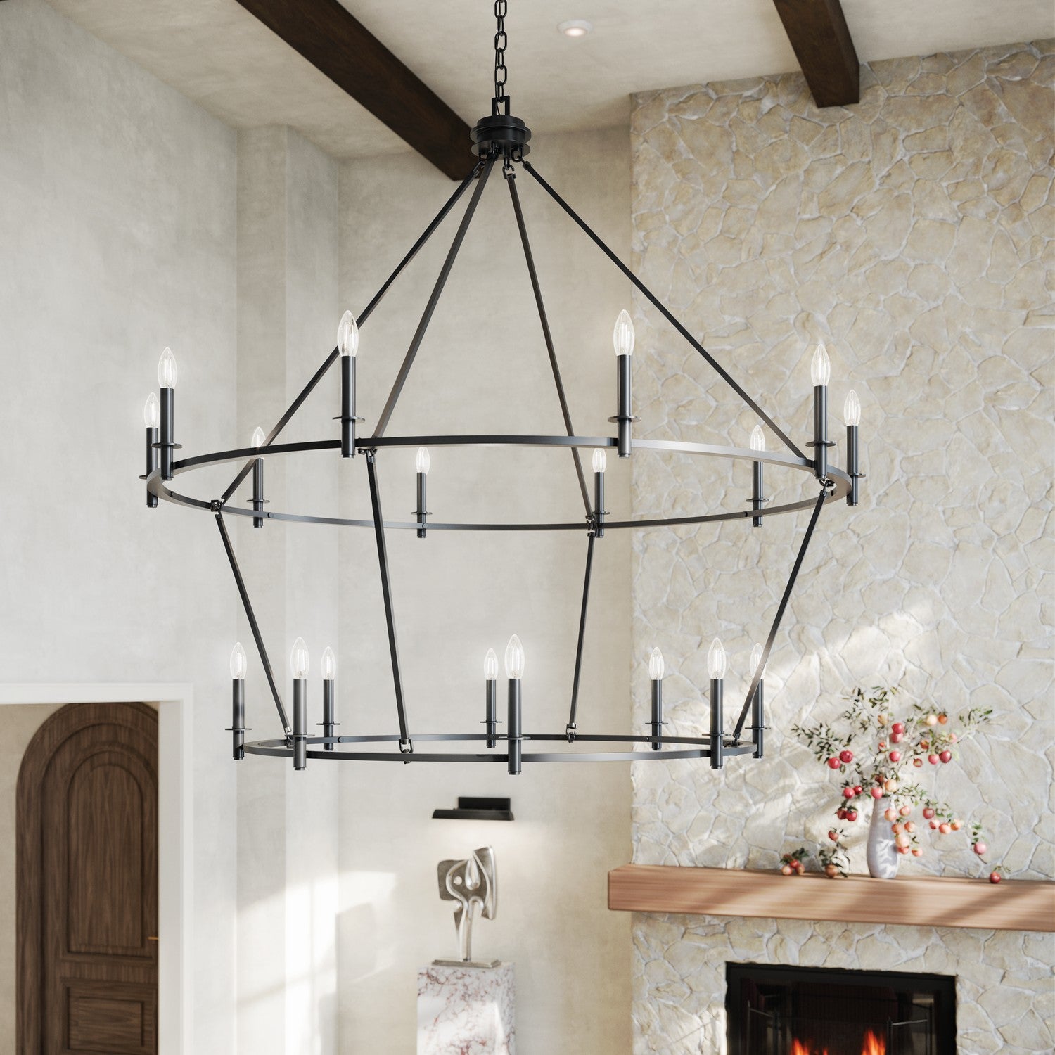 Lustre 18 lumières | Carrick