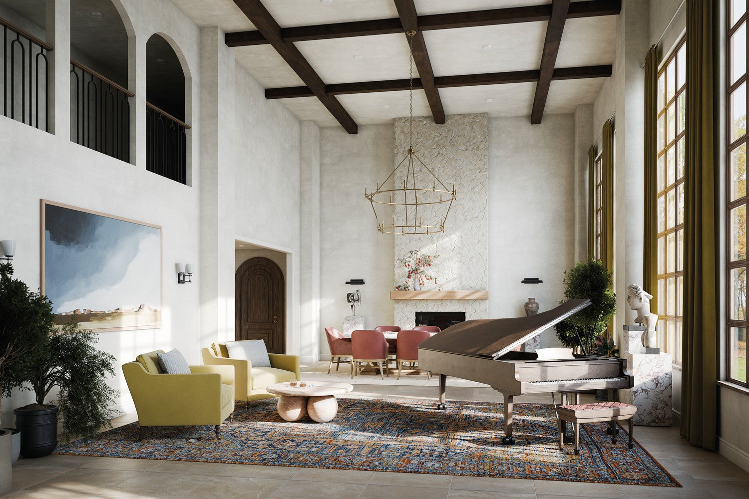 Lustre 18 lumières | Carrick