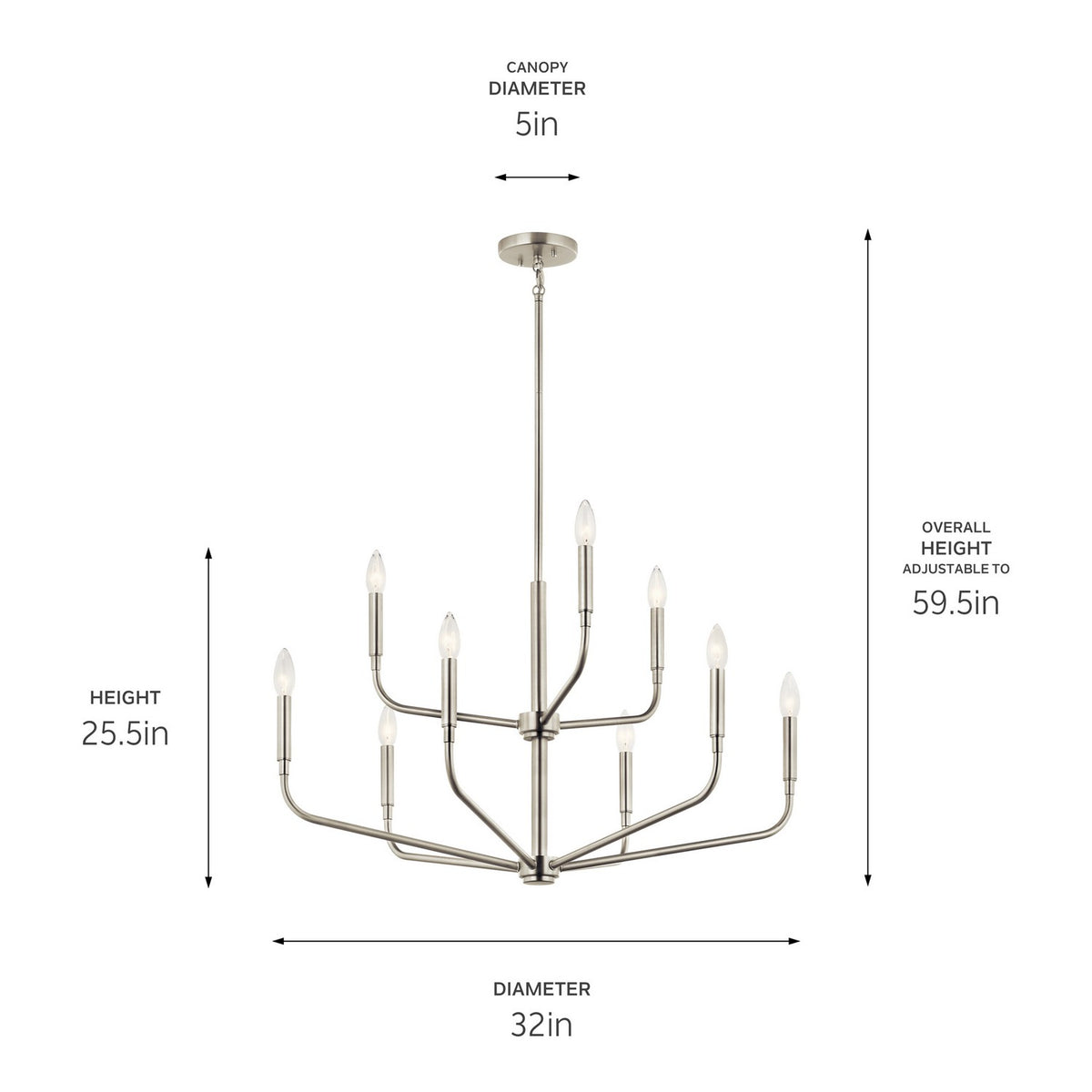 Lustre 9 lumières | Madden