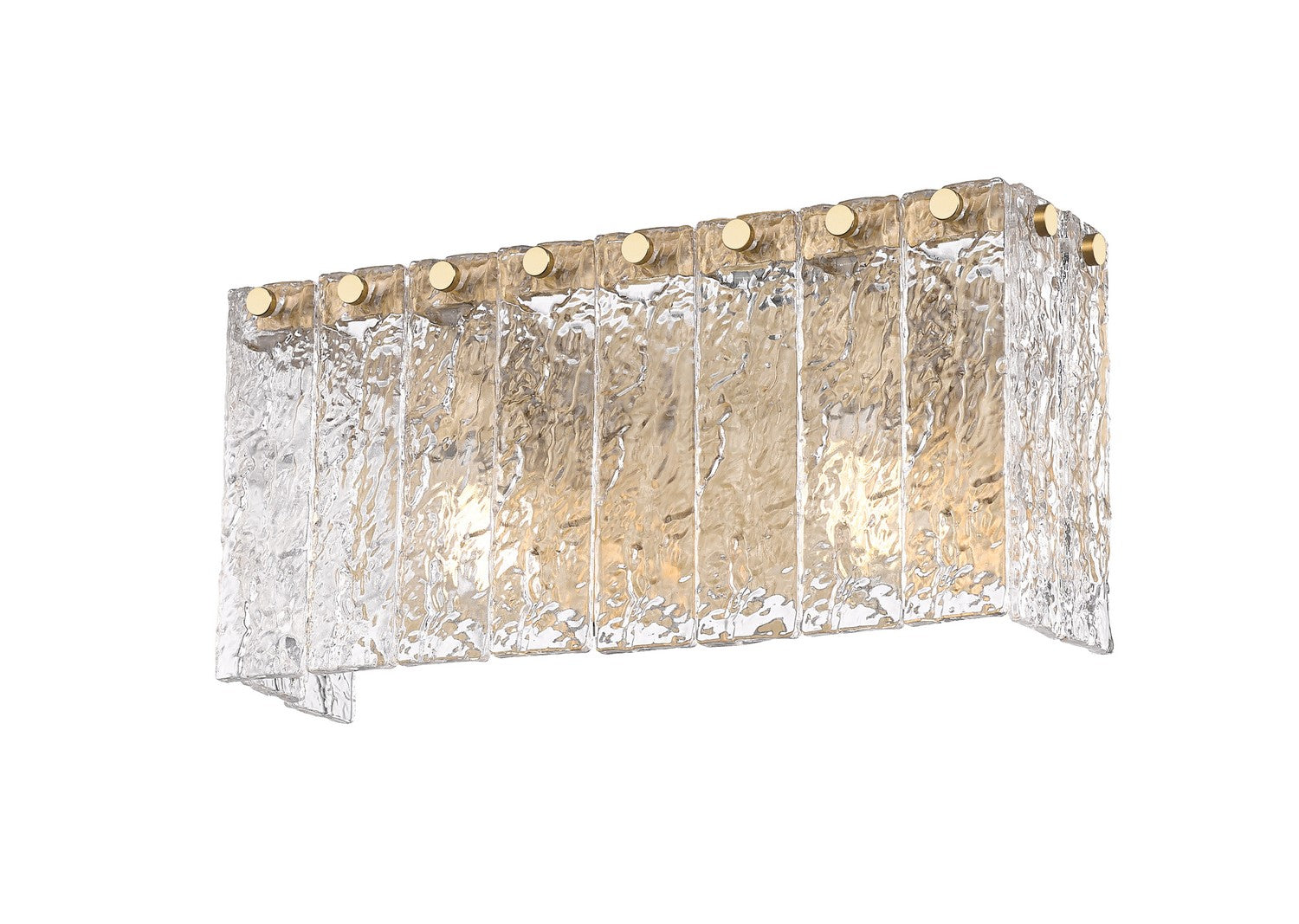 Applique de vanité 2 lumières | Glacier
