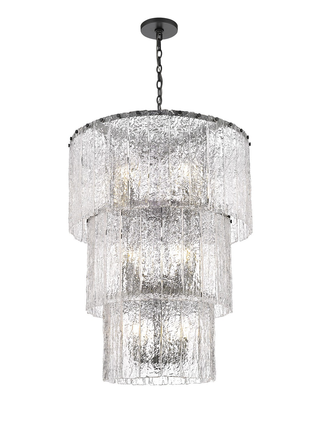 Lustre 12 lumières | Glacier