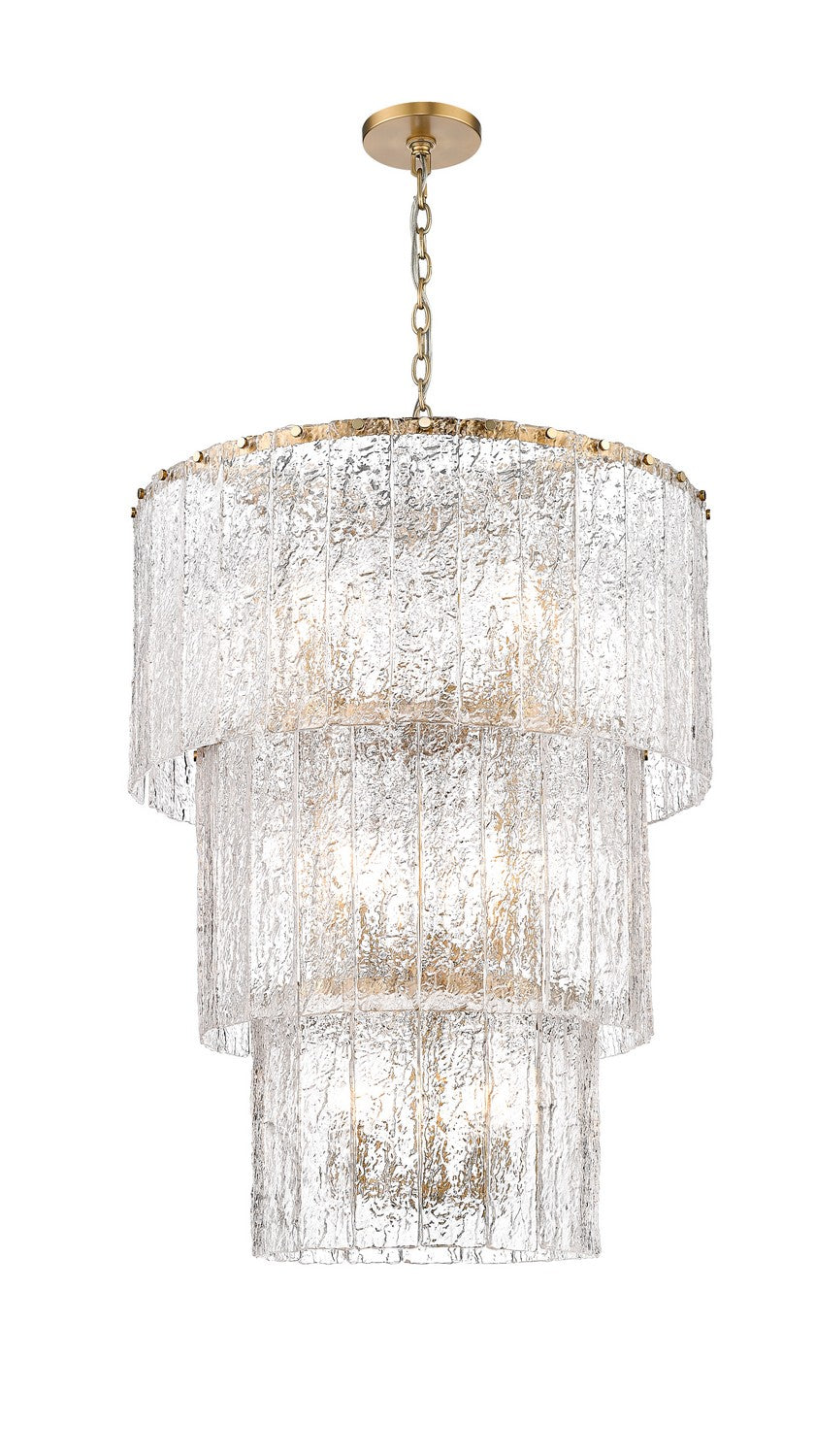 Lustre 12 lumières | Glacier