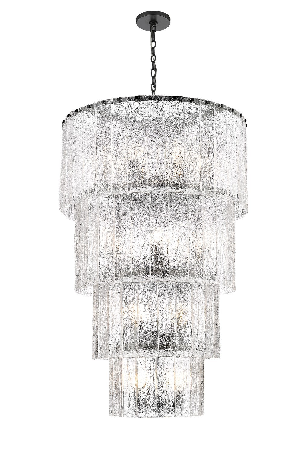 Lustre 18 lumières | Glacier
