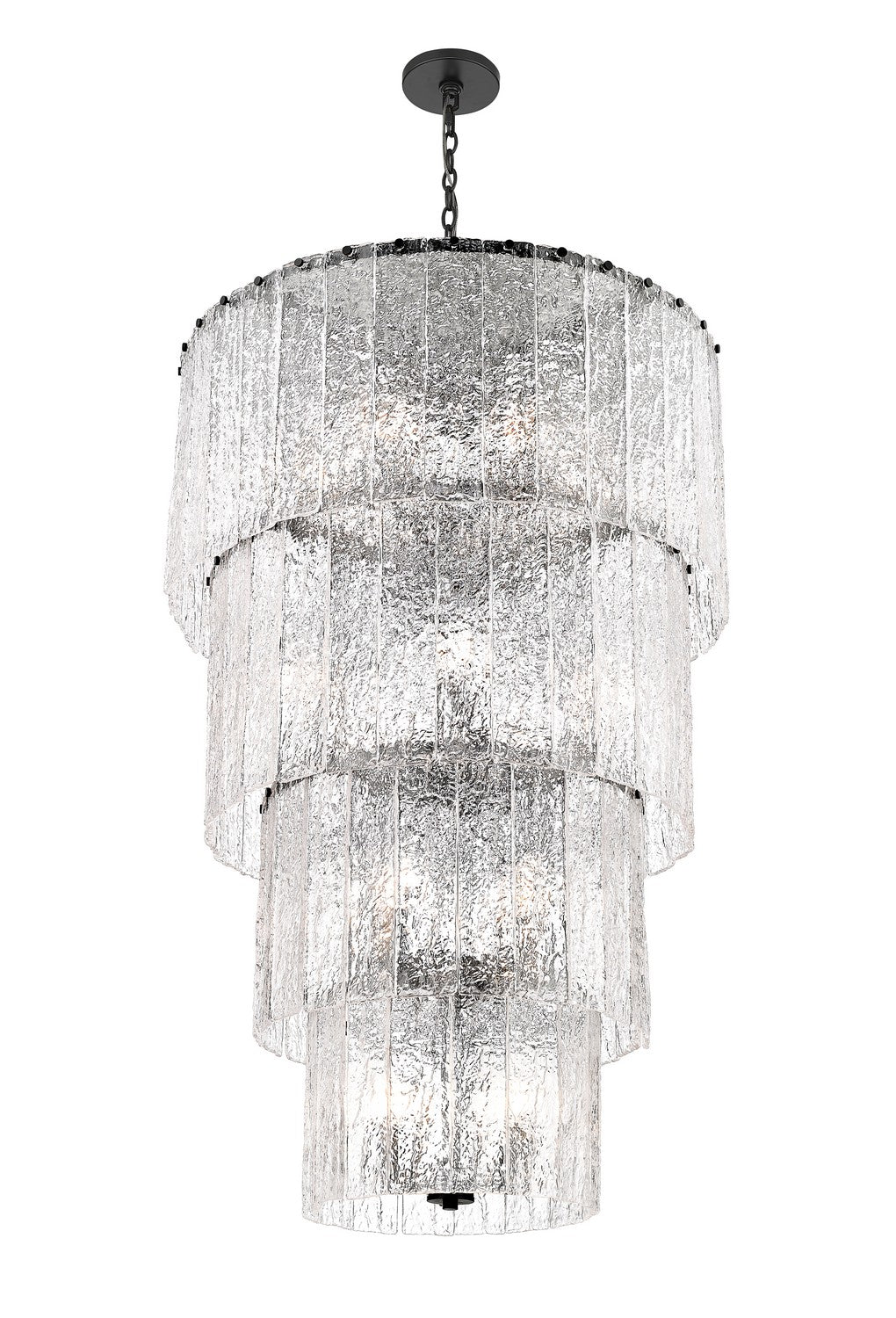 Lustre 18 lumières | Glacier