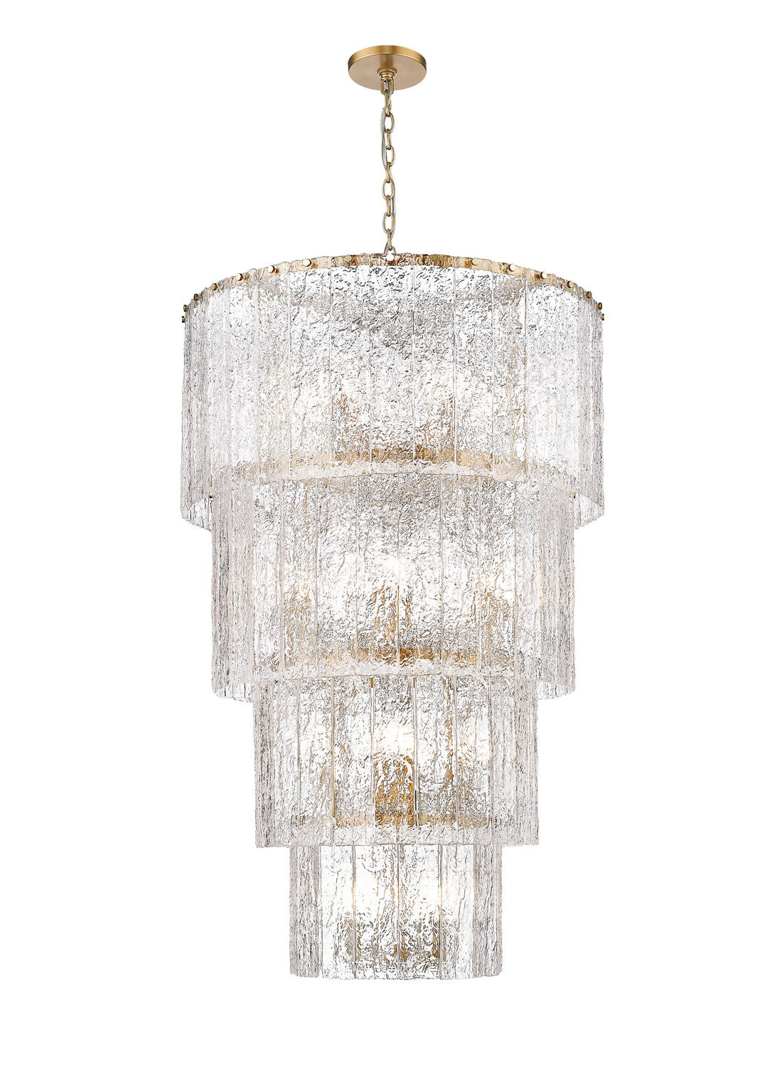 Lustre 18 lumières | Glacier