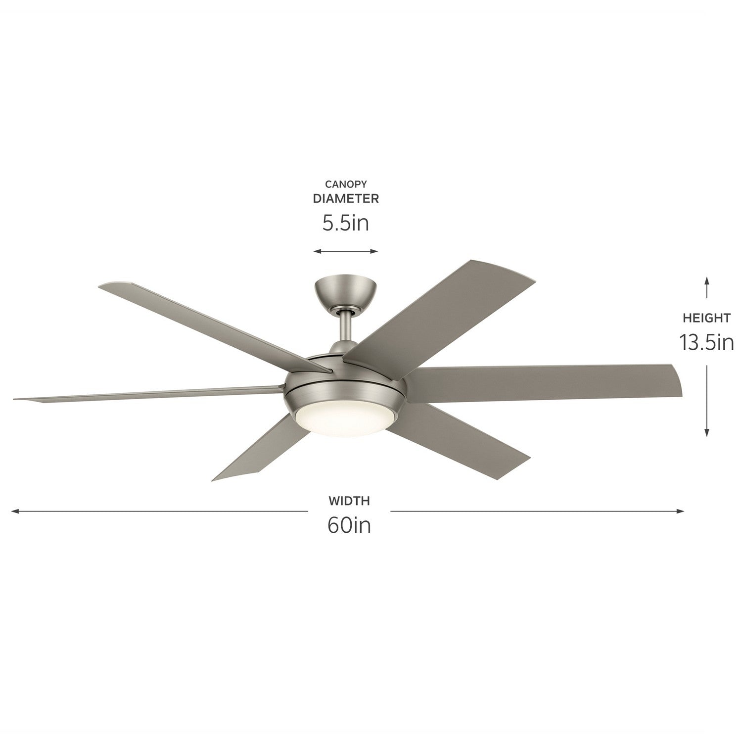 Ventilateur de plafond 60 po | Mint