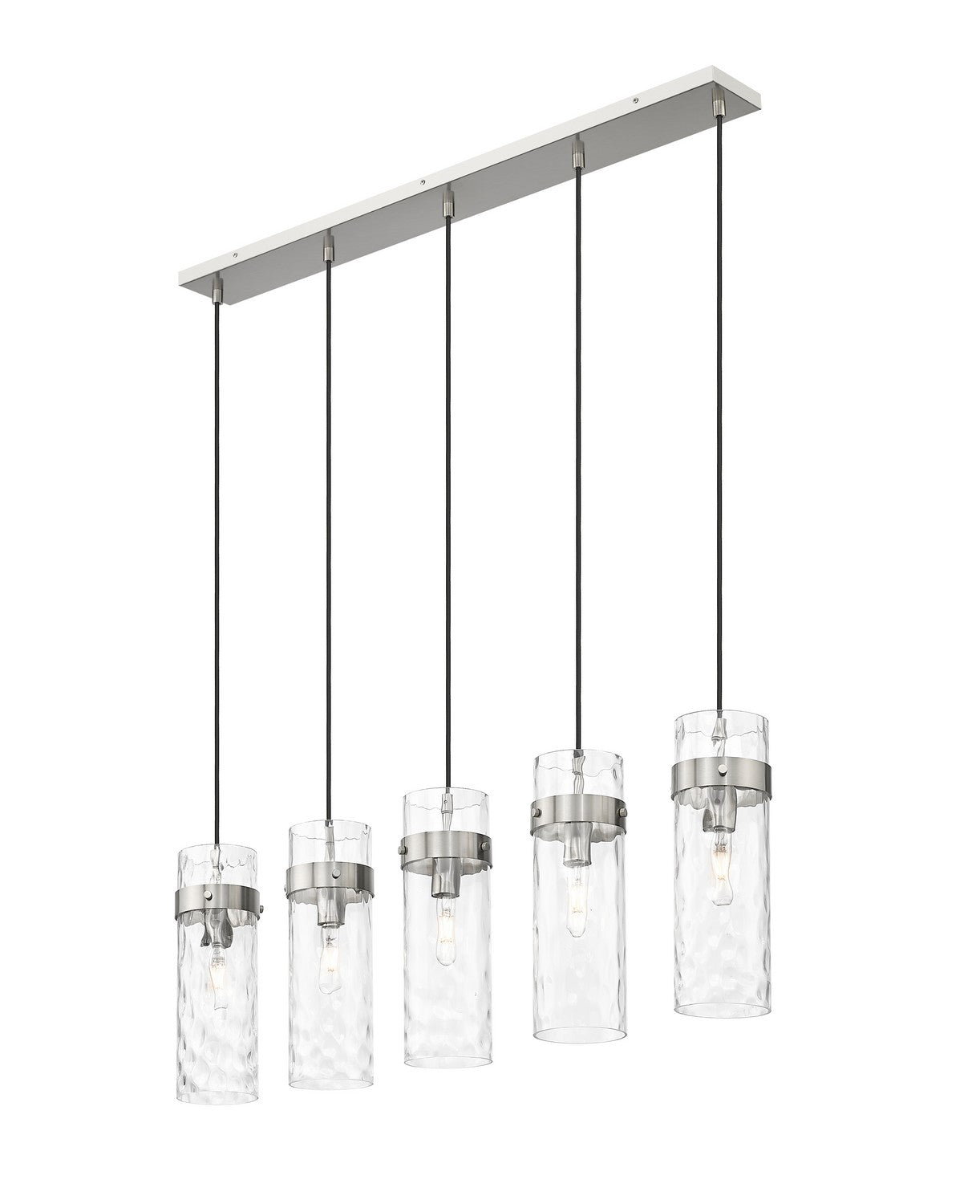 Lustre linéaire 5 lumières | Fontaine
