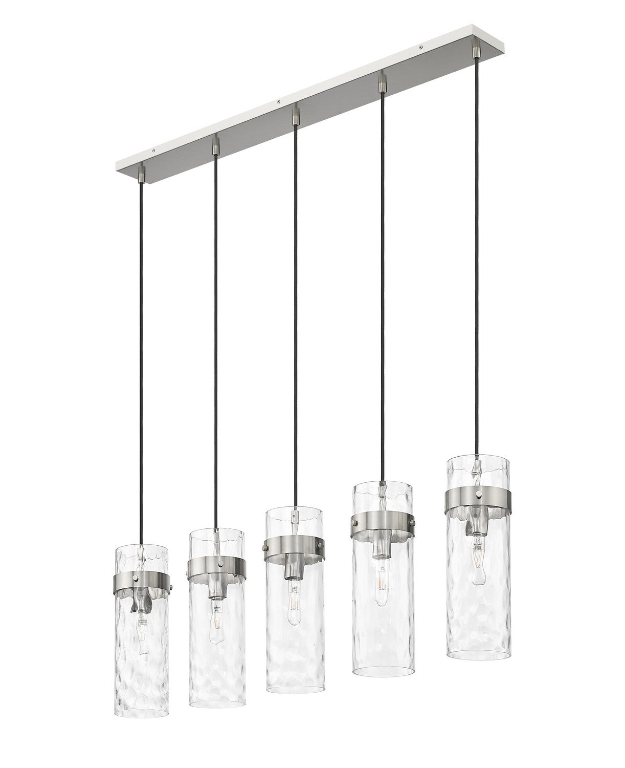 Lustre linéaire 5 lumières | Fontaine