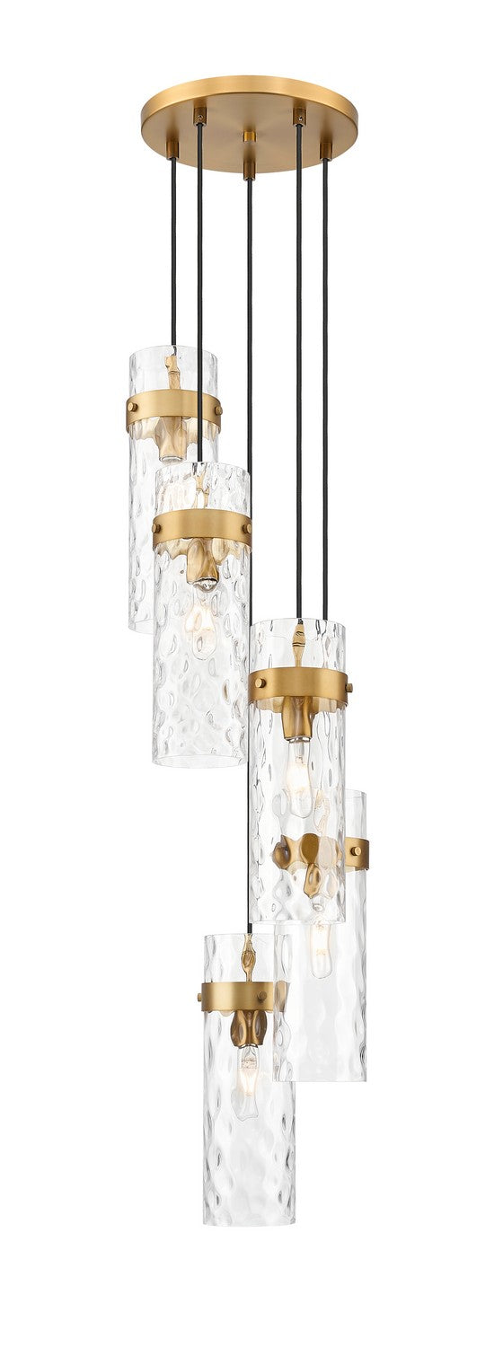 Lustre 5 lumières | Fontaine