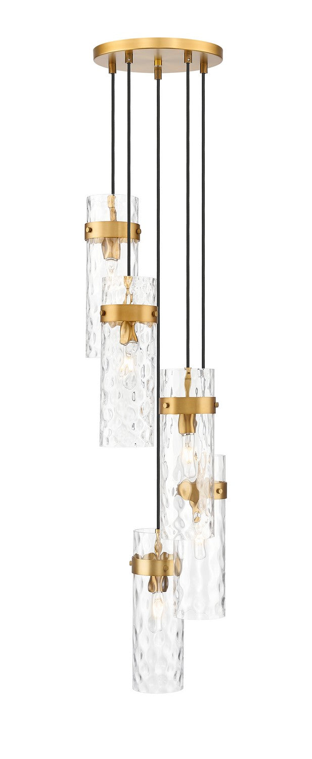 Lustre 5 lumières | Fontaine