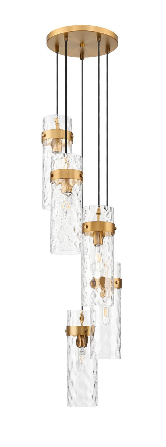 Lustre 5 lumières | Fontaine