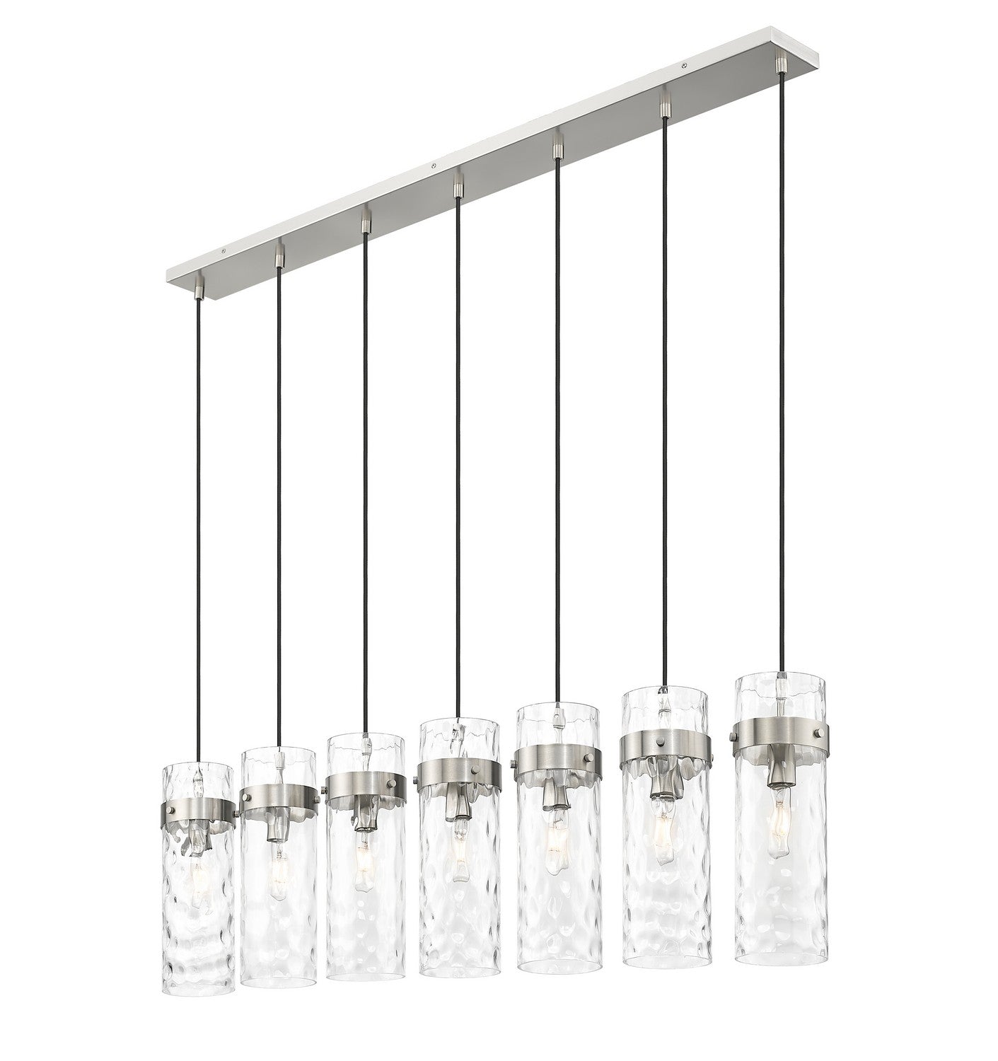 Lustre linéaire 7 lumières | Fontaine