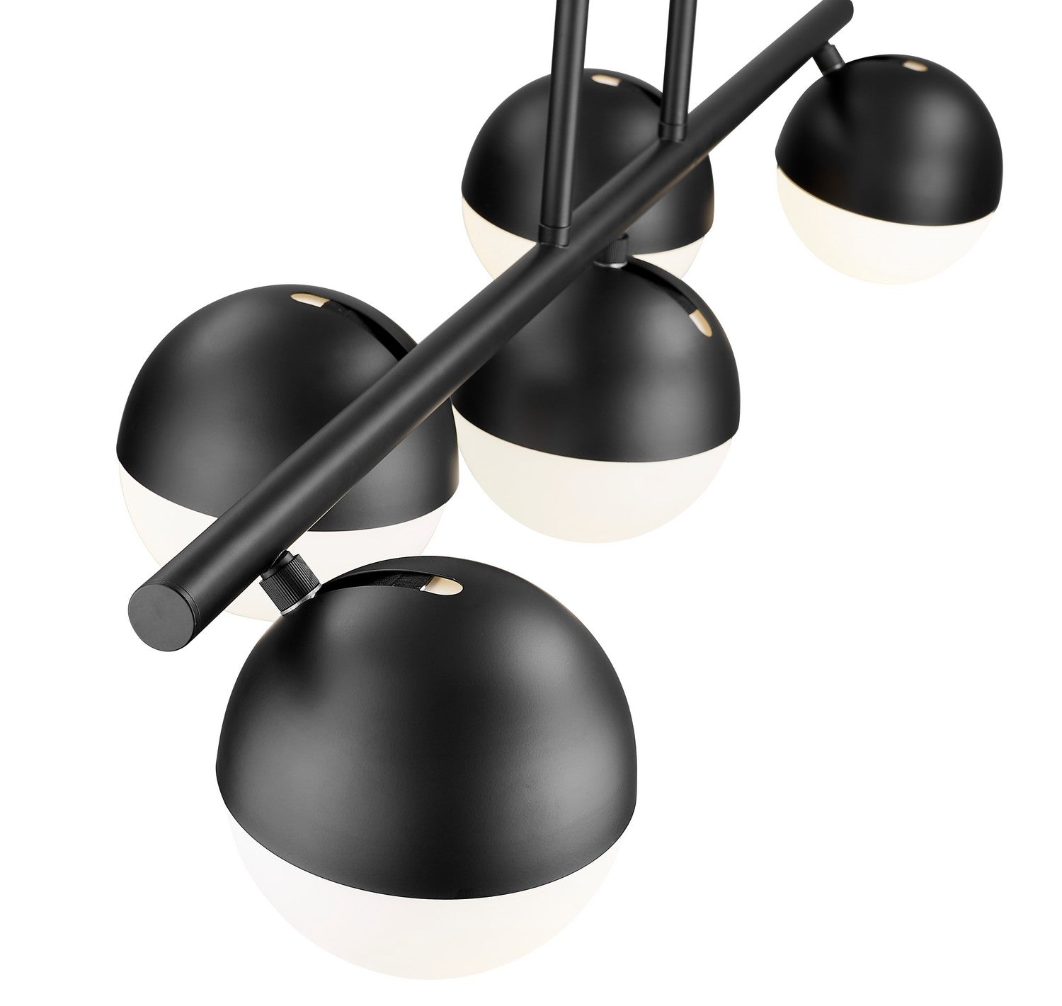 Lustre linéaire 5 lumières | Realm Sphere