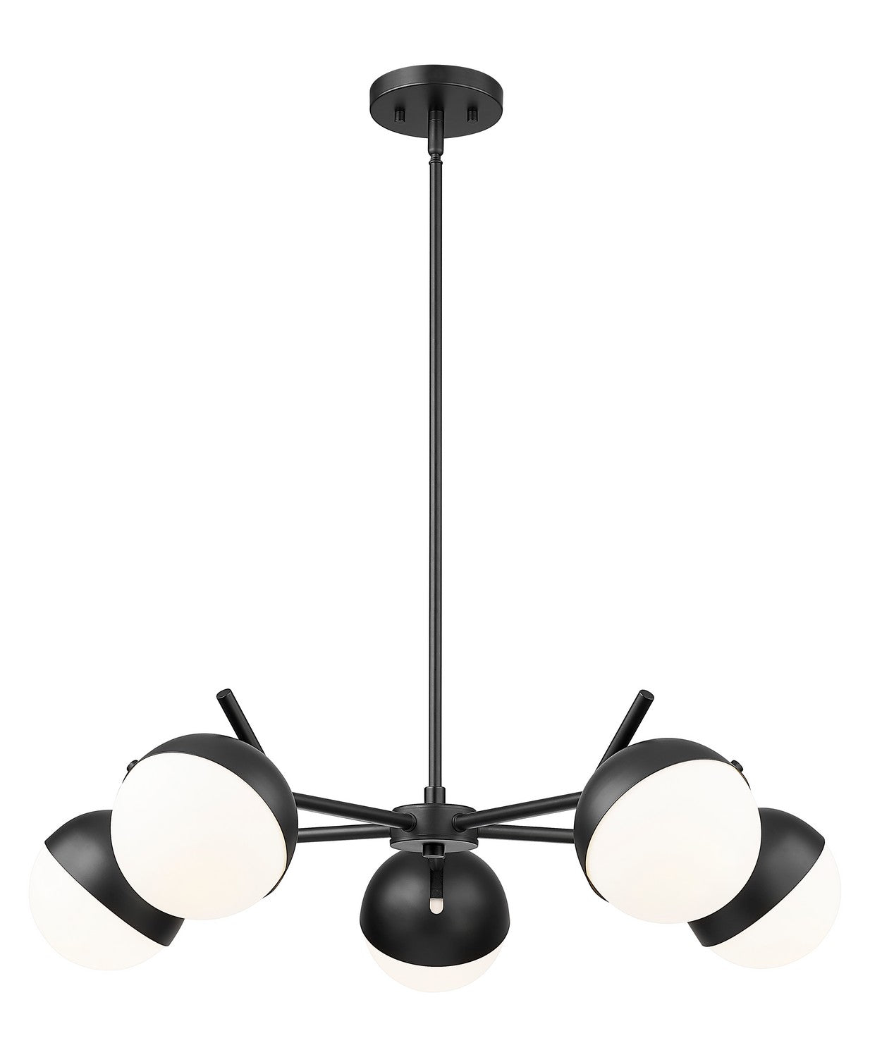 Lustre 5 lumières | Realm Sphere