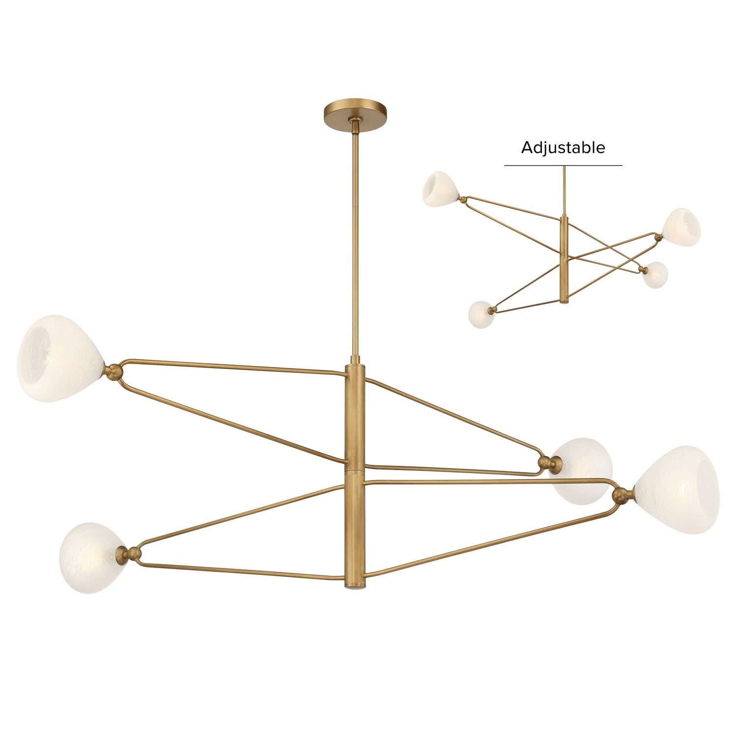 Lustre 4 lumières | Orion