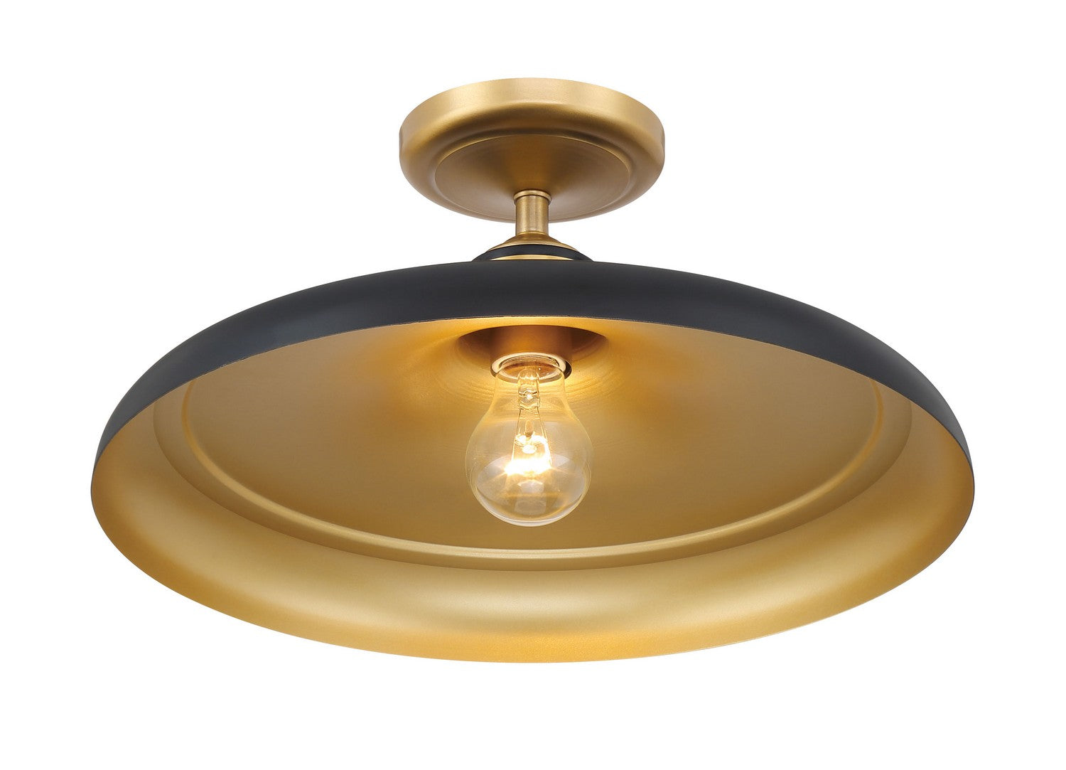 Semi-plafonnier 1 lumière | Crowne
