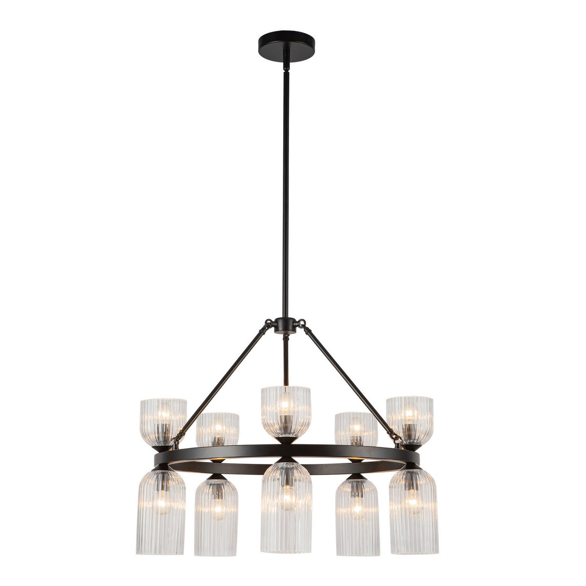 Lustre 10 lumières | Nelly