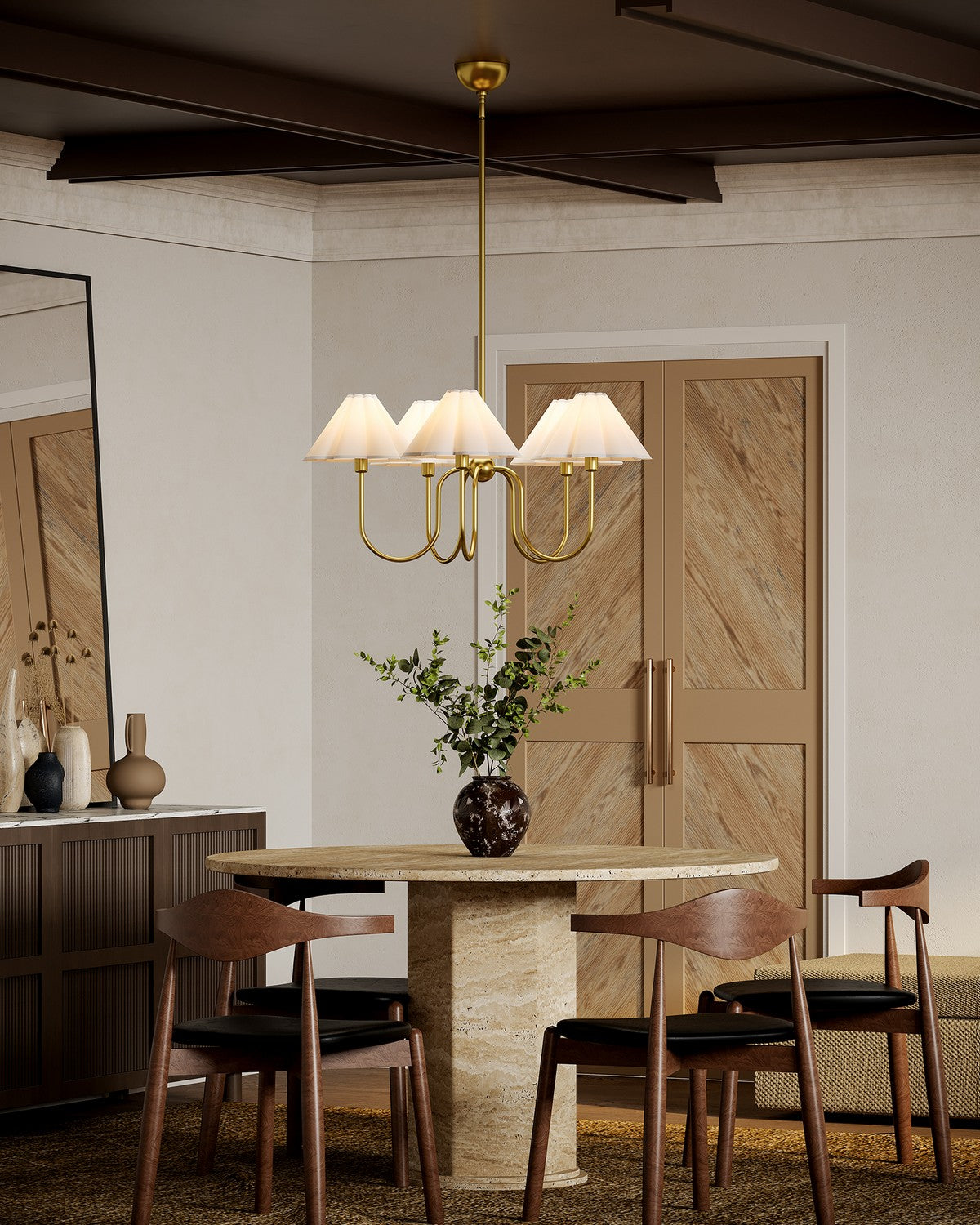 Lustre 5 lumières | Rosemary