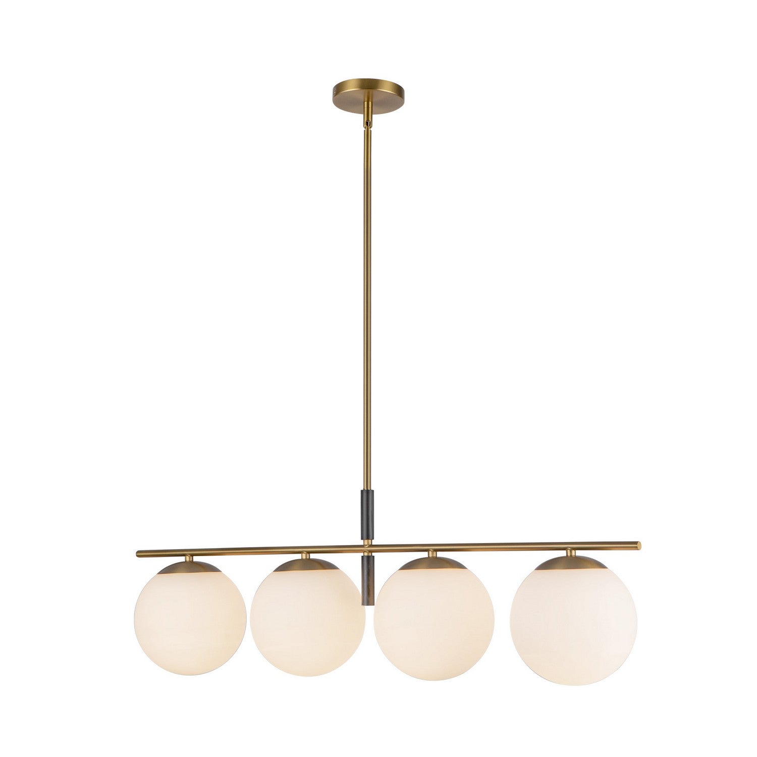 Suspension linéaire 4 lumières | Zuri