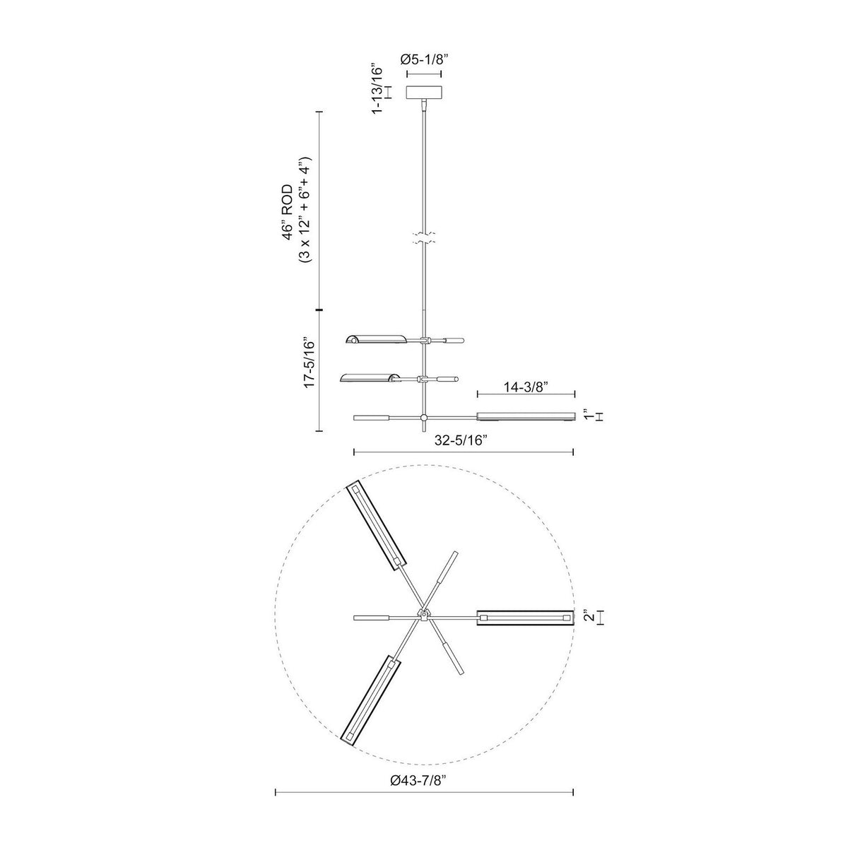 Suspension DEL | Astrid