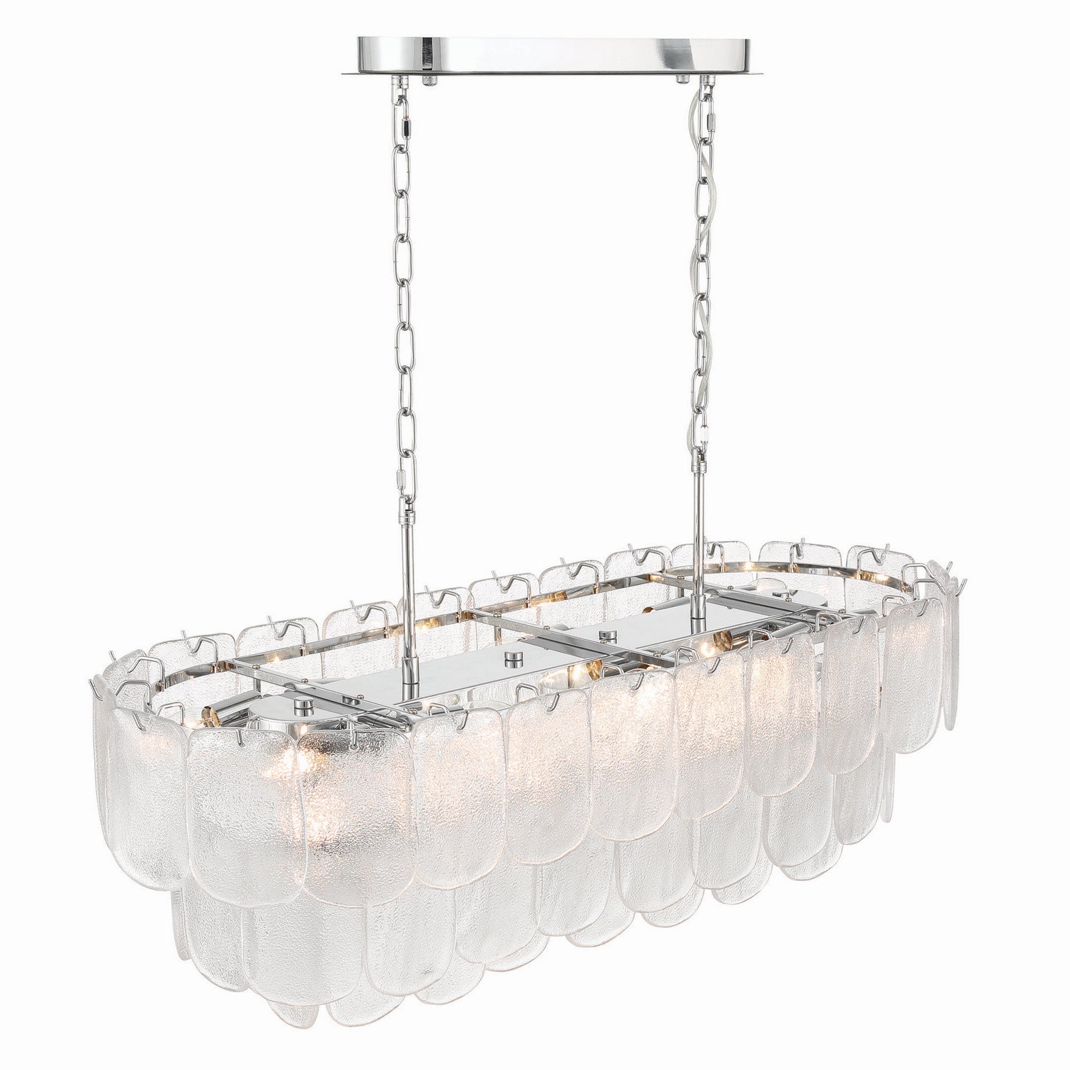 Suspension d'îlot 12 lumières | Bianca