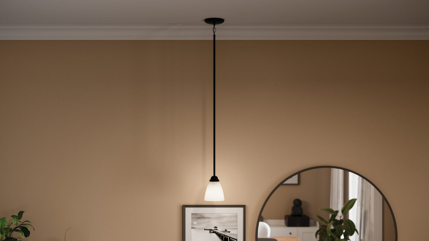 Mini-suspension 1 lumière | Jolie