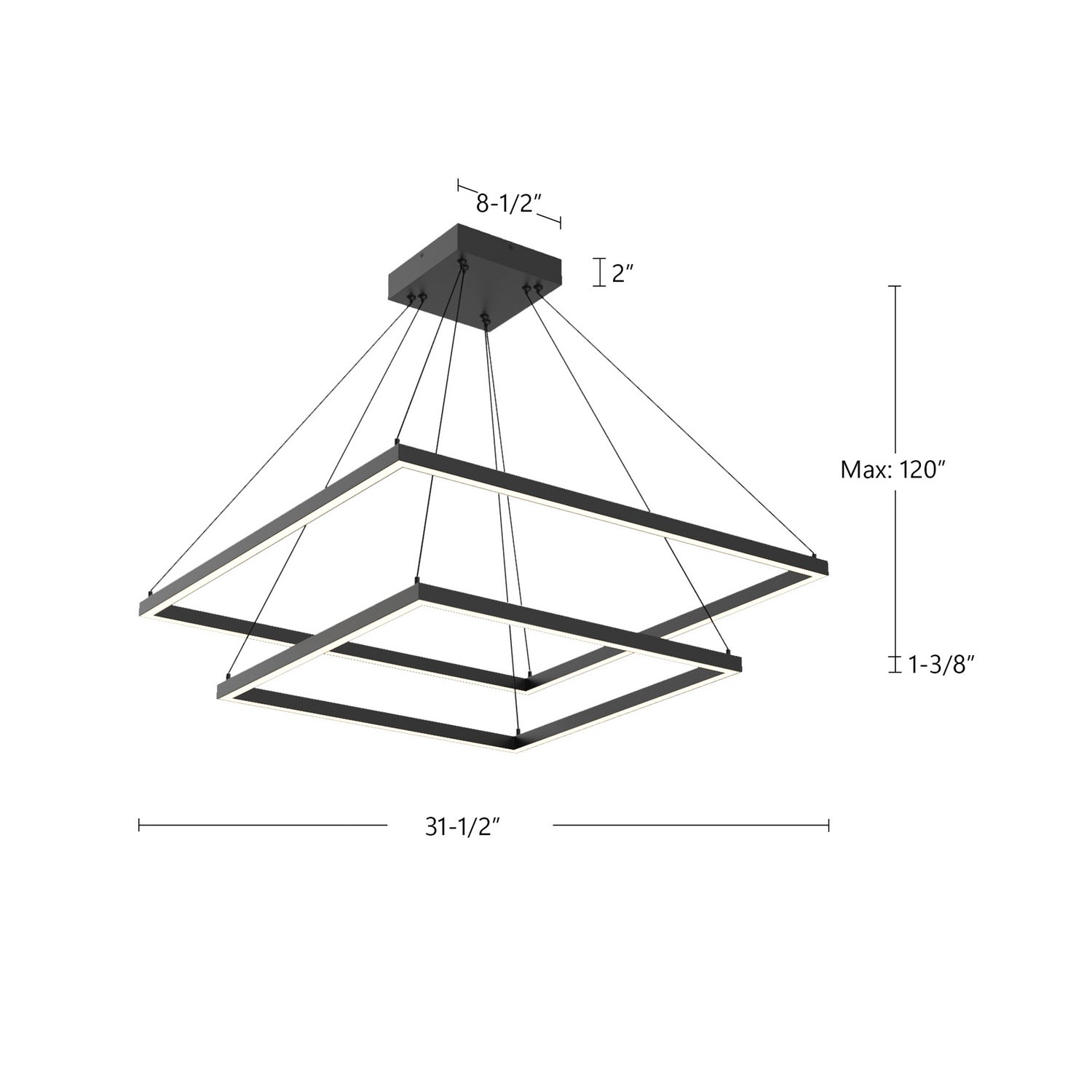 Lustre DEL | Piazza
