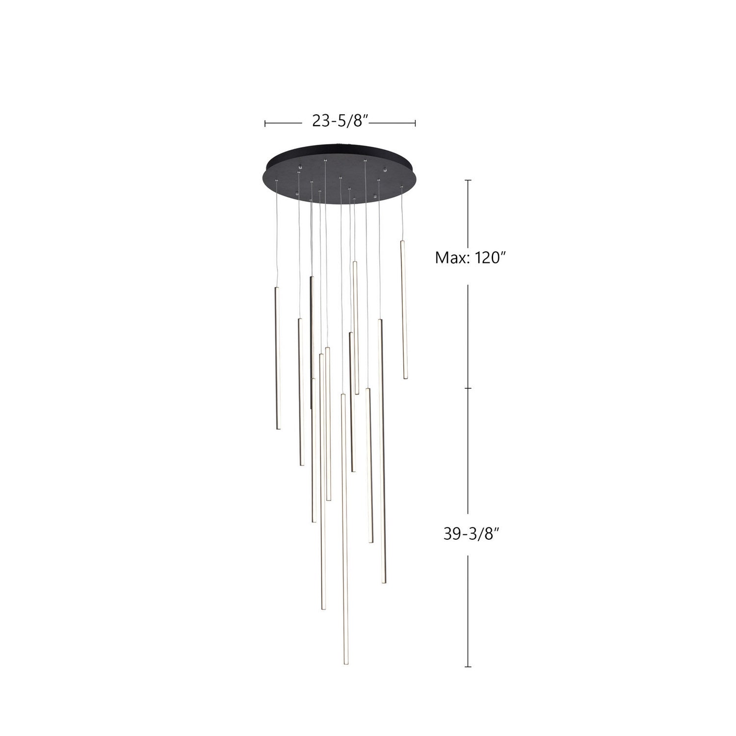 Suspension DEL | Chute