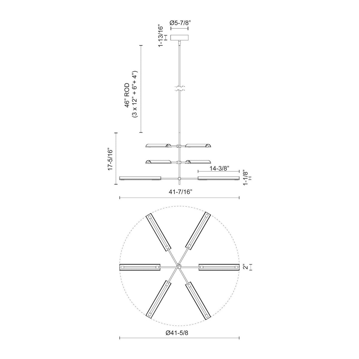 Suspension DEL | Astrid