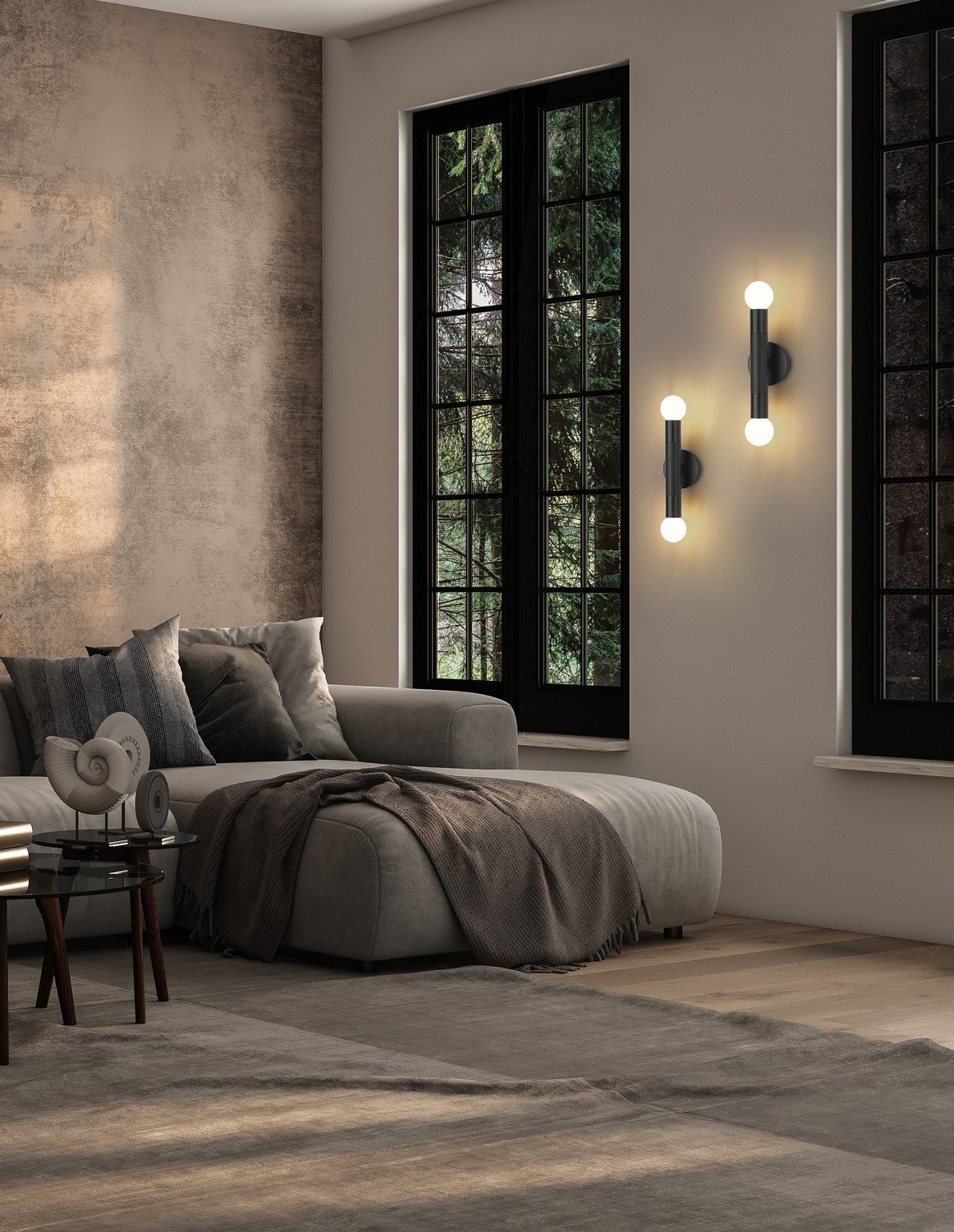 Applique murale 2 lumières | Stari