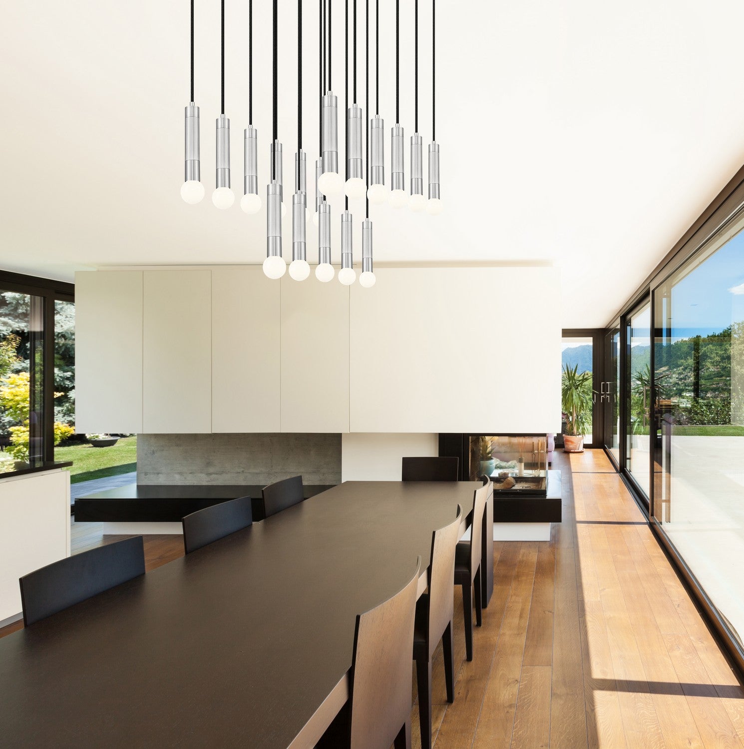 Lustre linéaire 17 lumières | Stari