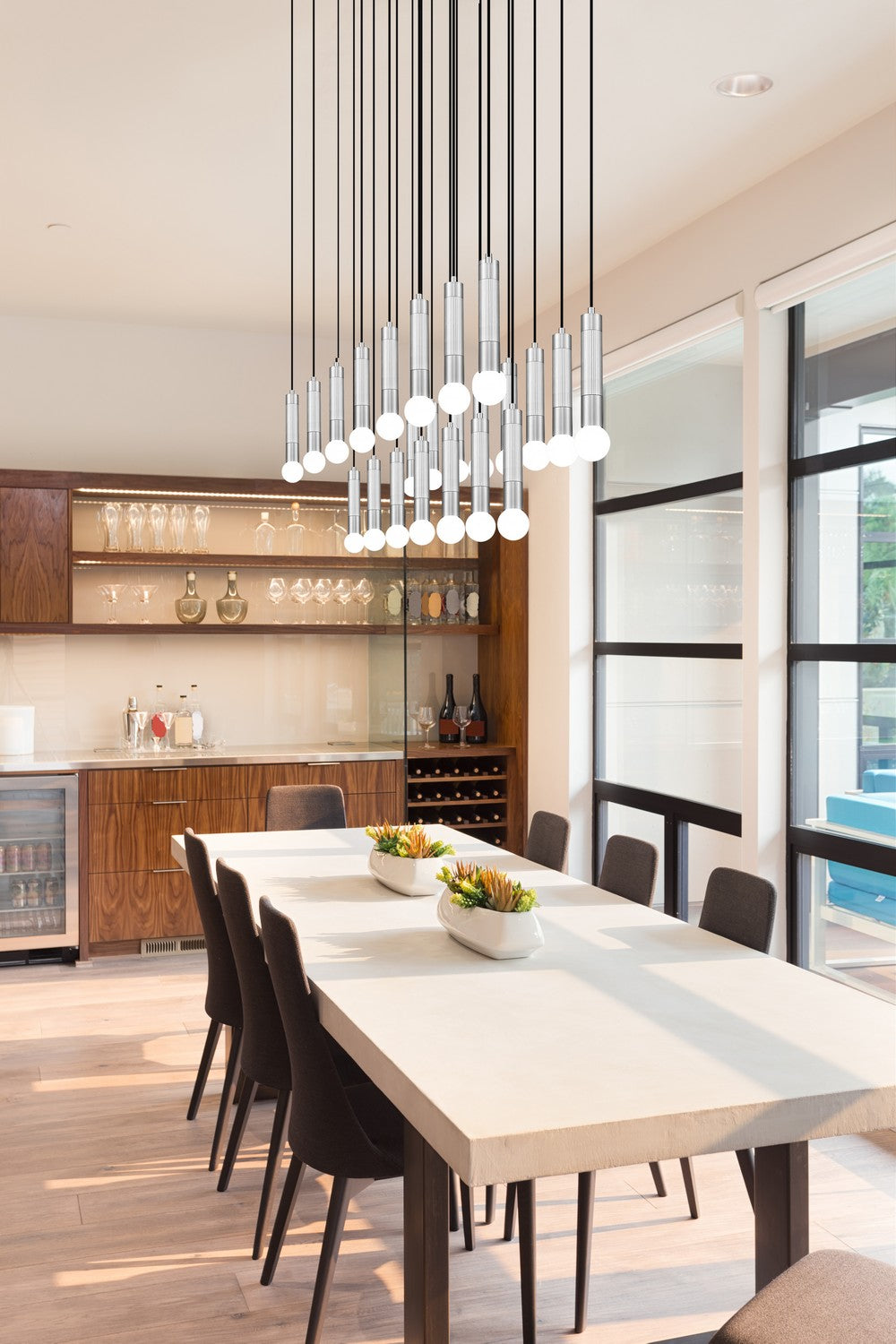 Lustre linéaire 23 lumières | Stari