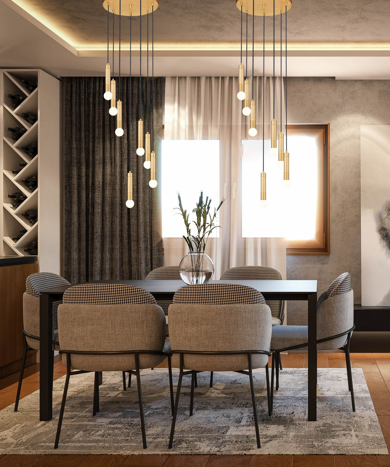 Lustre 5 lumières | Stari