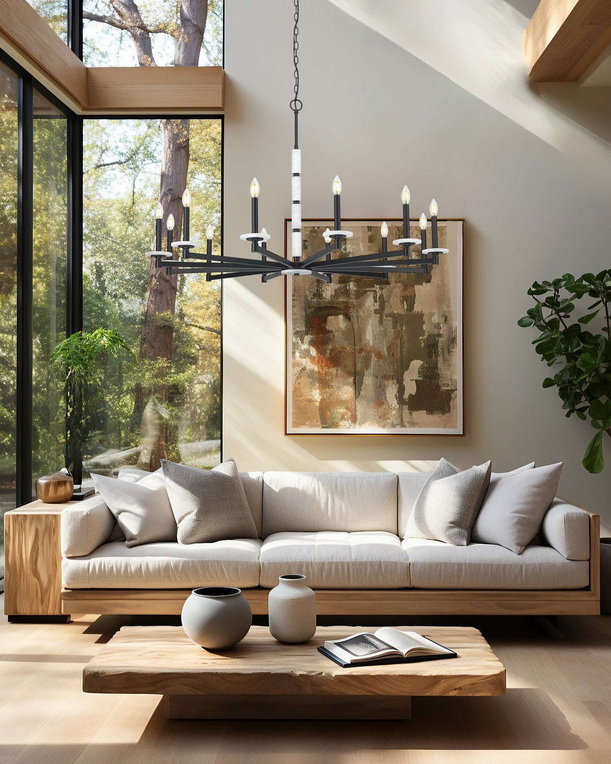 Lustre 12 lumières | Kaden