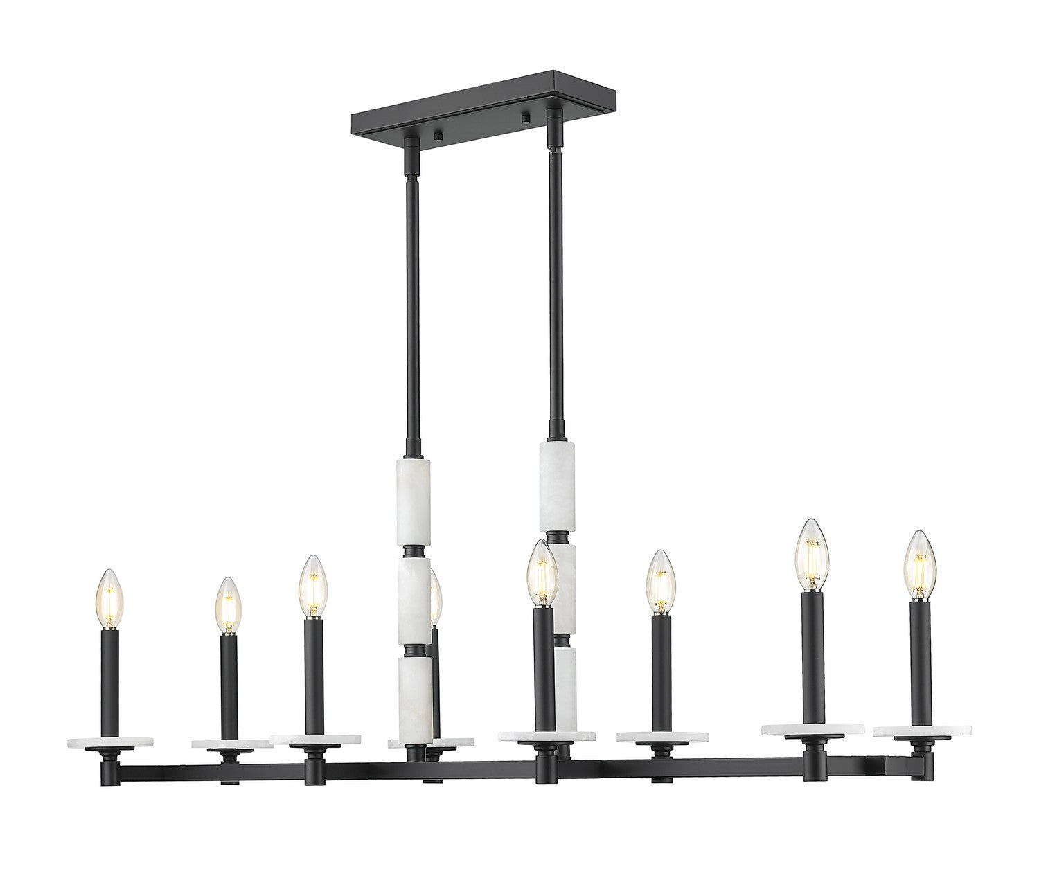 Lustre linéaire 8 lumières | Kaden
