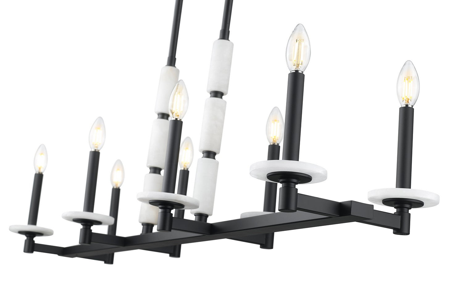 Lustre linéaire 8 lumières | Kaden