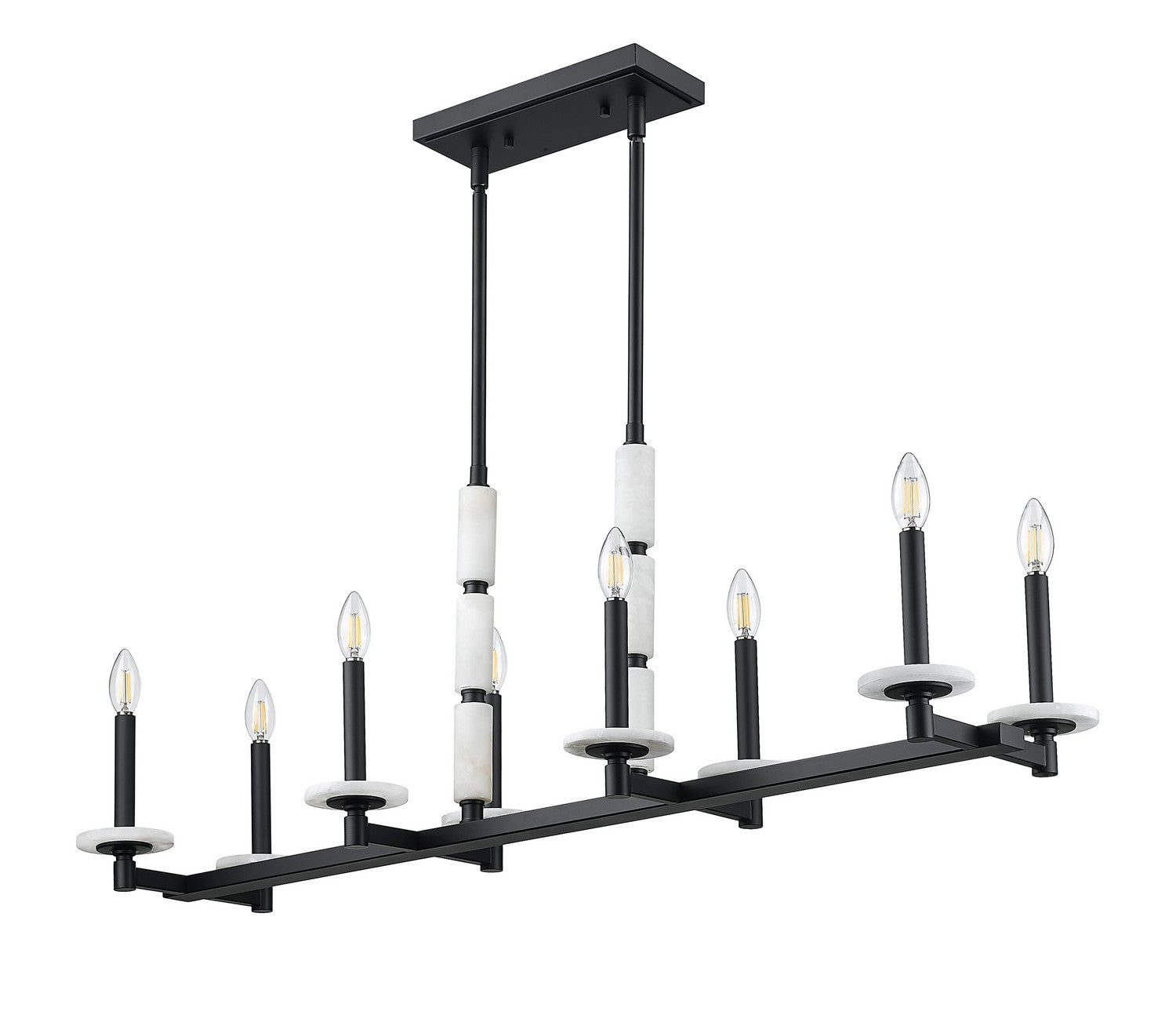 Lustre linéaire 8 lumières | Kaden