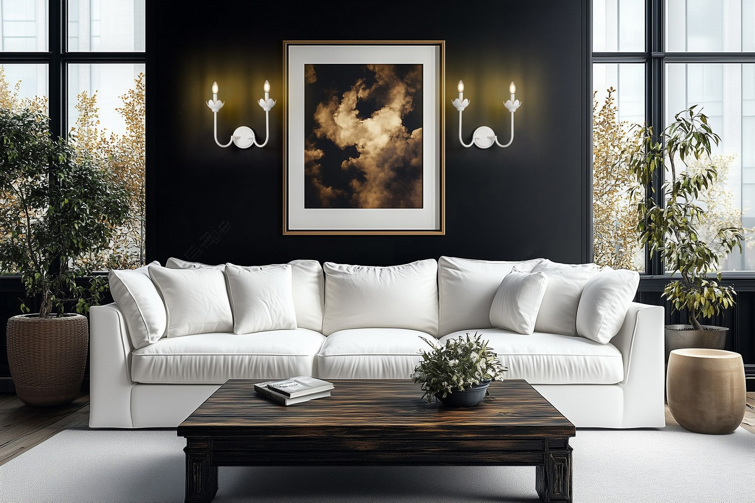 Applique murale 2 lumières | Allistair