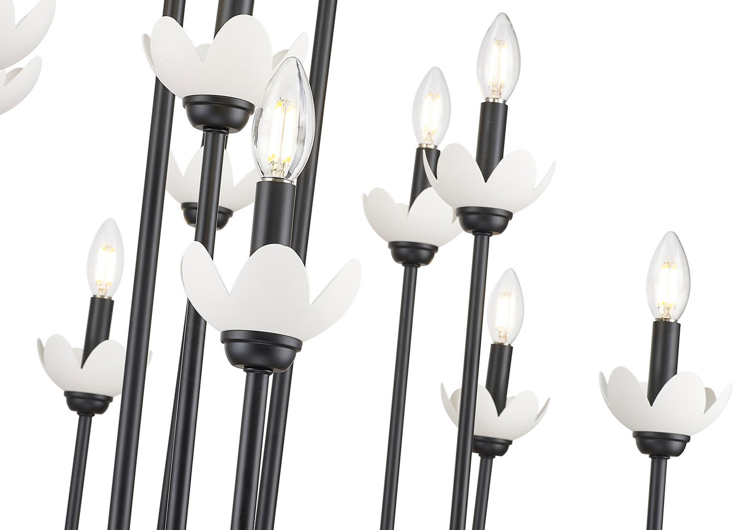 Lustre linéaire 16 lumières | Allistair