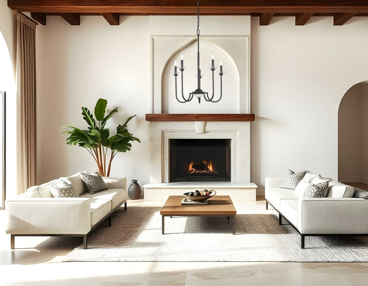 Lustre 5 lumières | Allistair