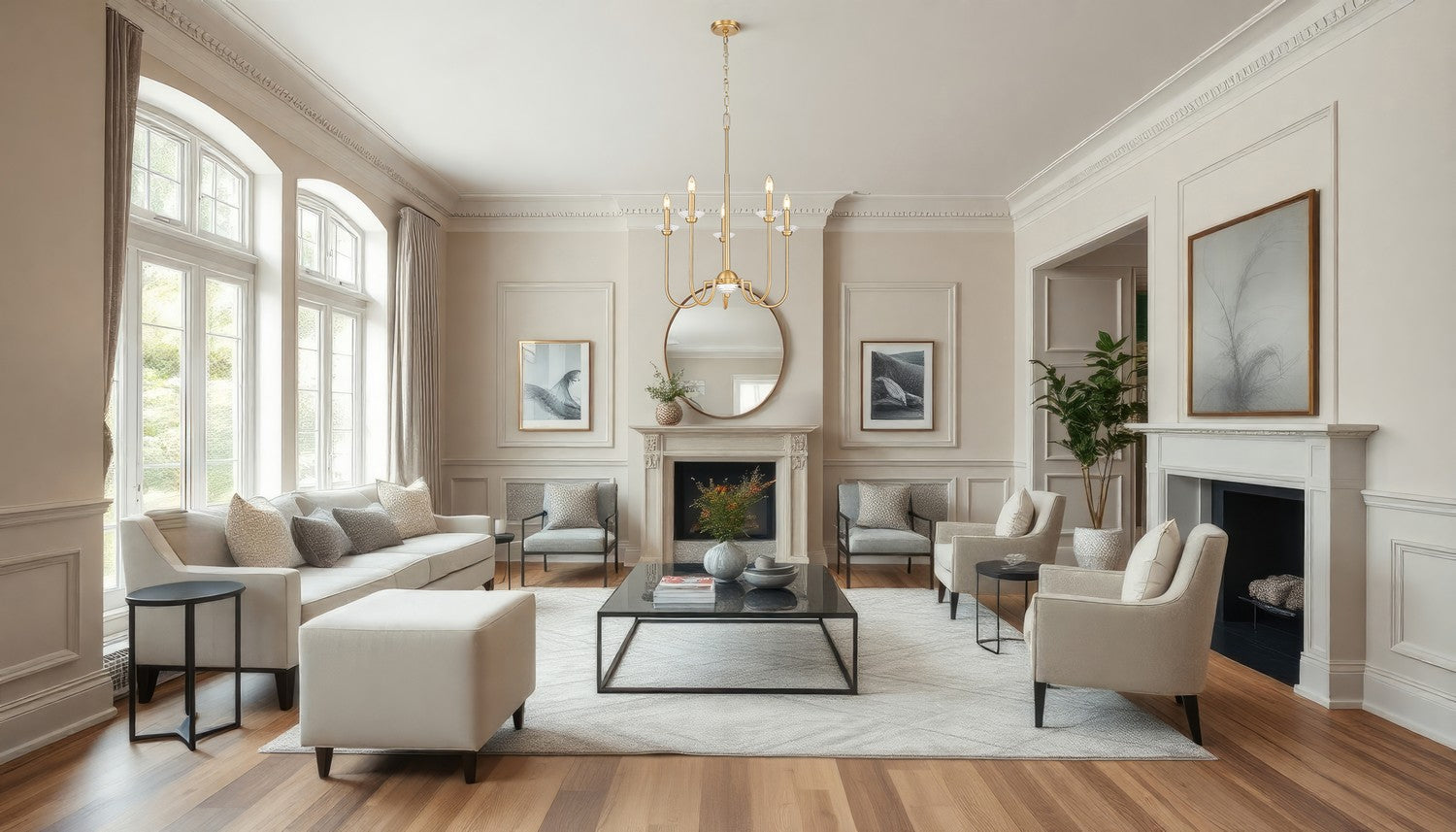 Lustre 5 lumières | Allistair