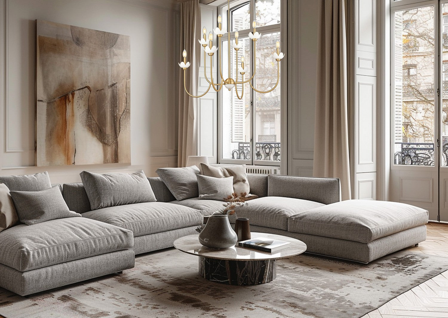 Lustre 8 lumières | Allistair