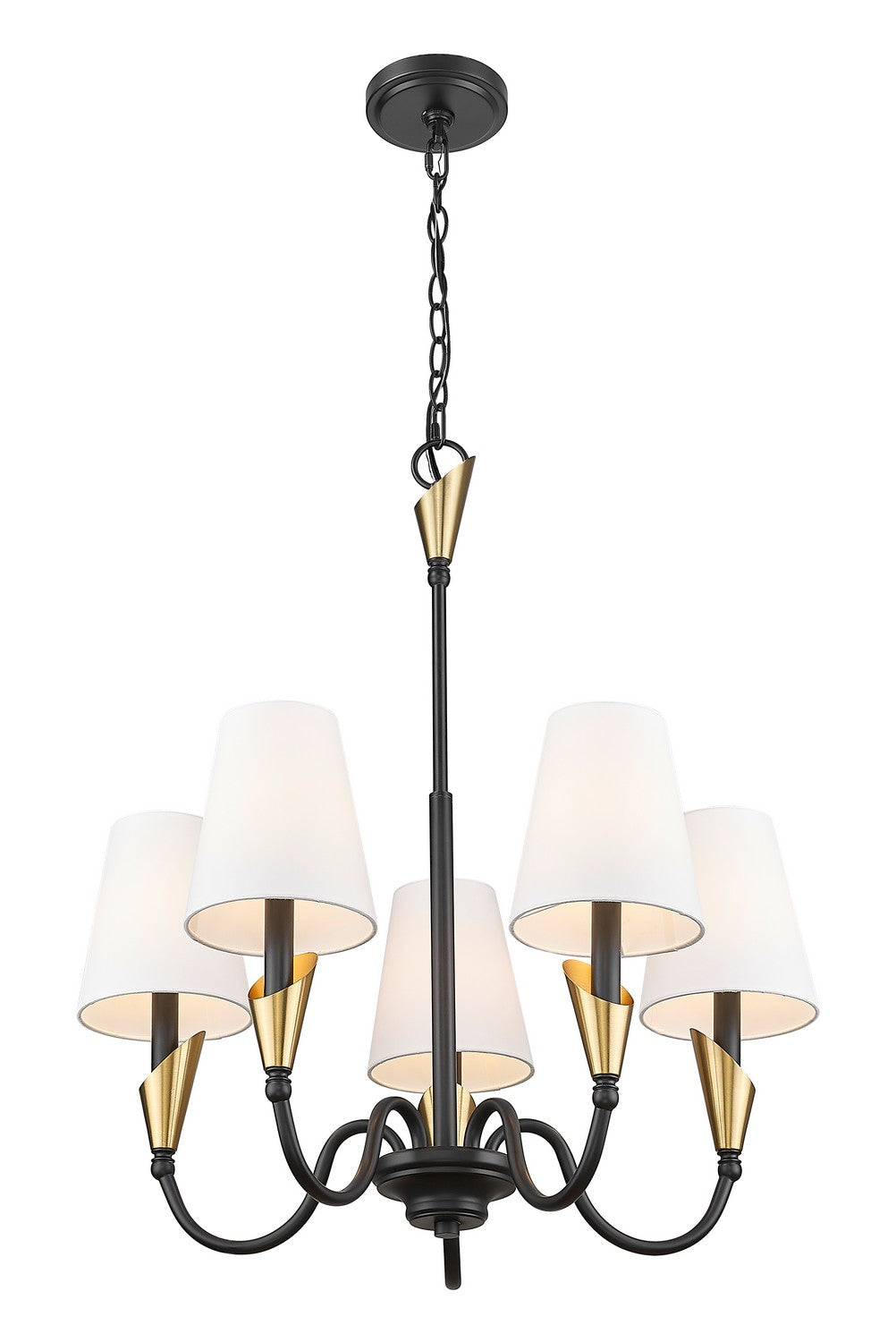 Lustre 5 lumières | Claudelle