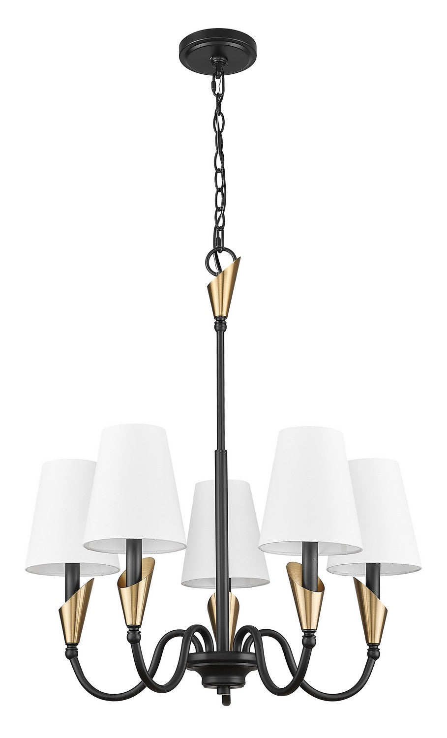 Lustre 5 lumières | Claudelle