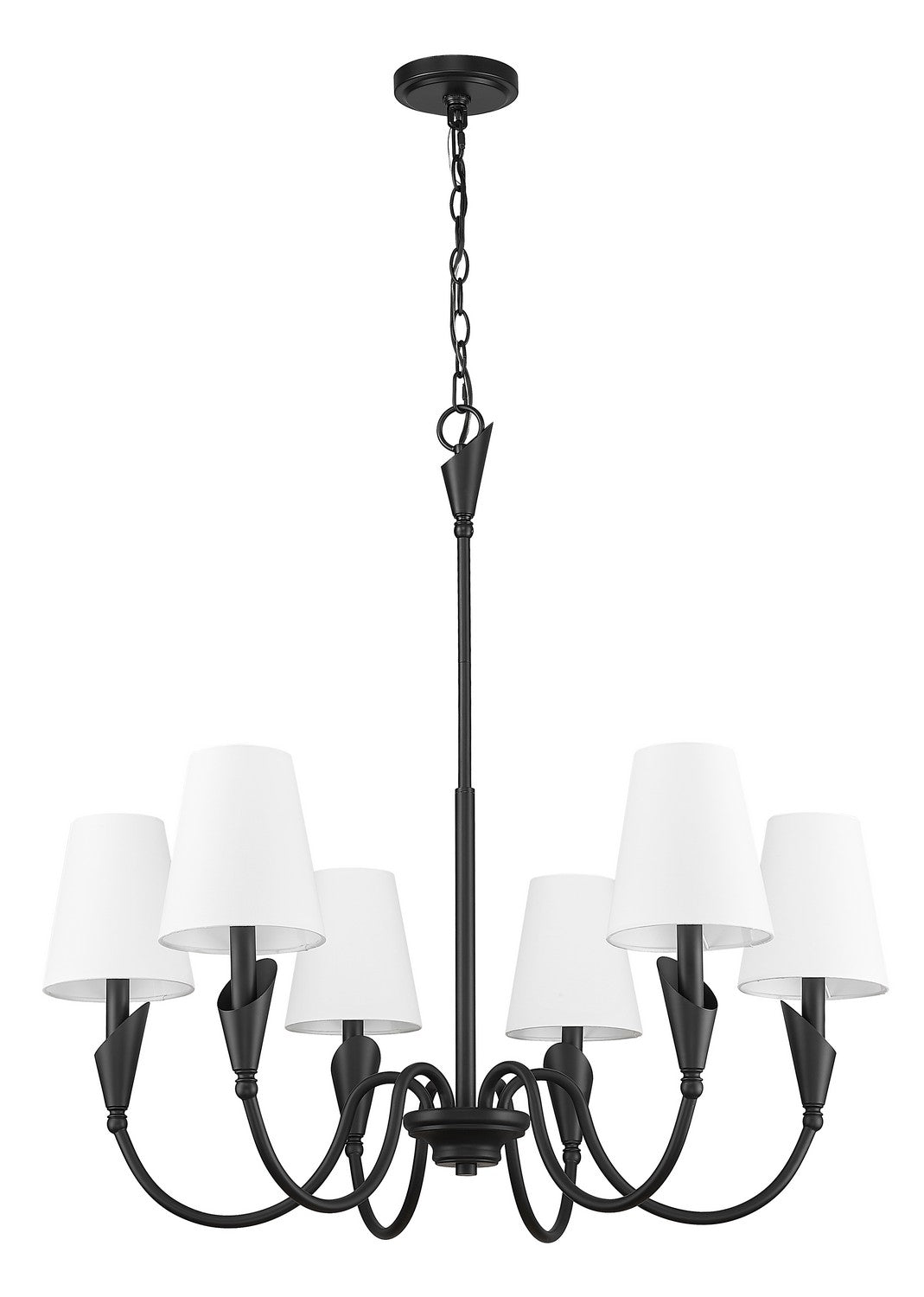Lustre 6 lumières | Claudelle
